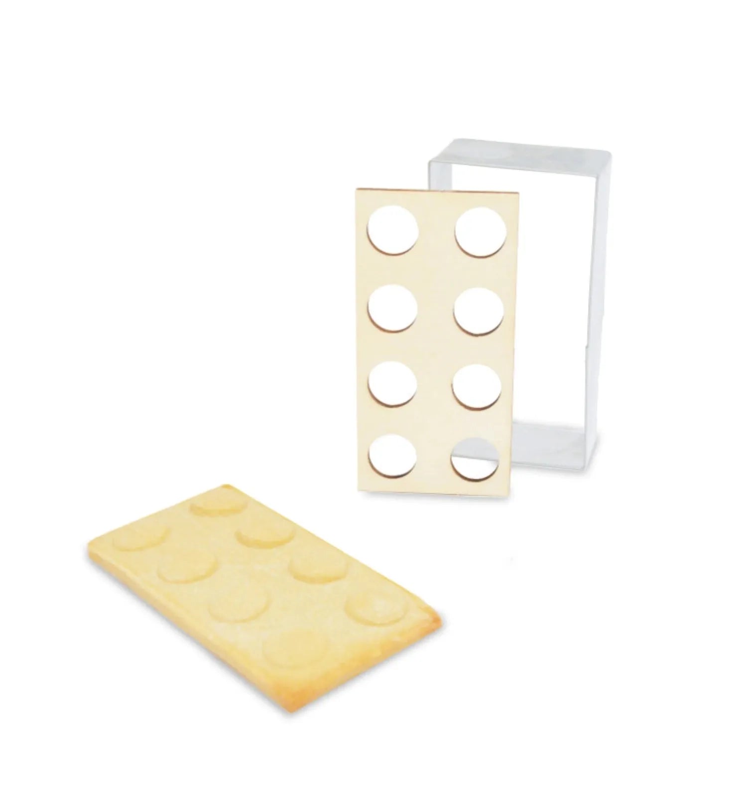 Backstein-Keksform & Präger von Scrap Cooking für originelle Kekse.