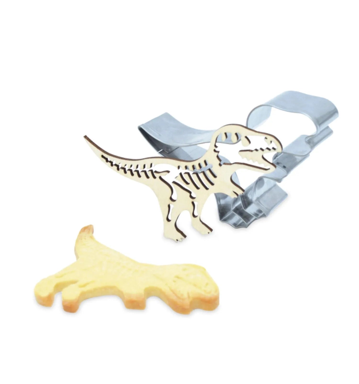 Dino-Ausstechform & Holzpräger: Kreative Backideen von Scrap Cooking.