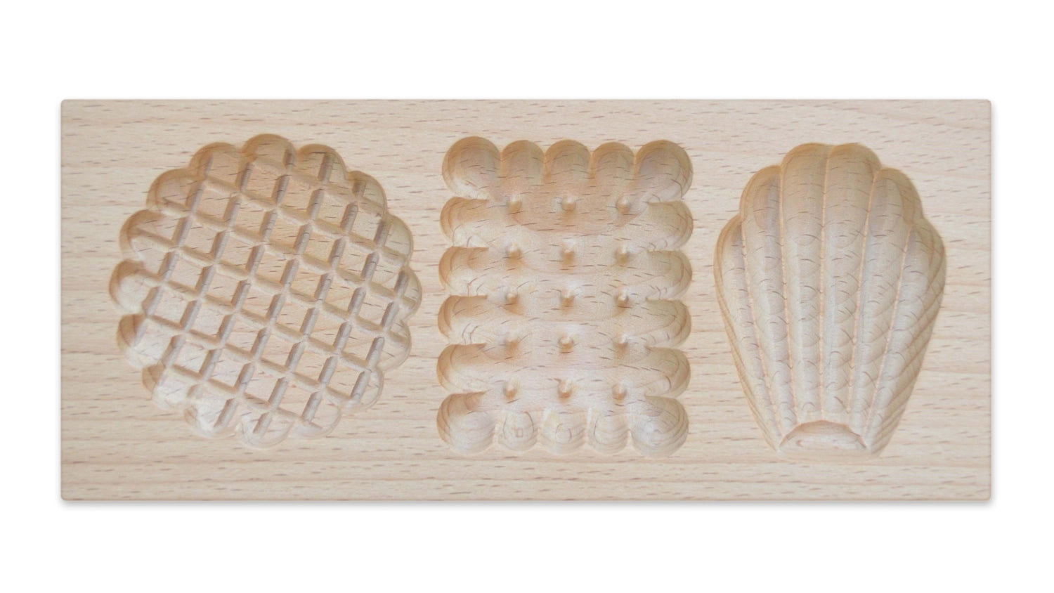 Holzform für gefüllte Kekse Petits Biscuits, 20x10x2cm - KAQTU Design