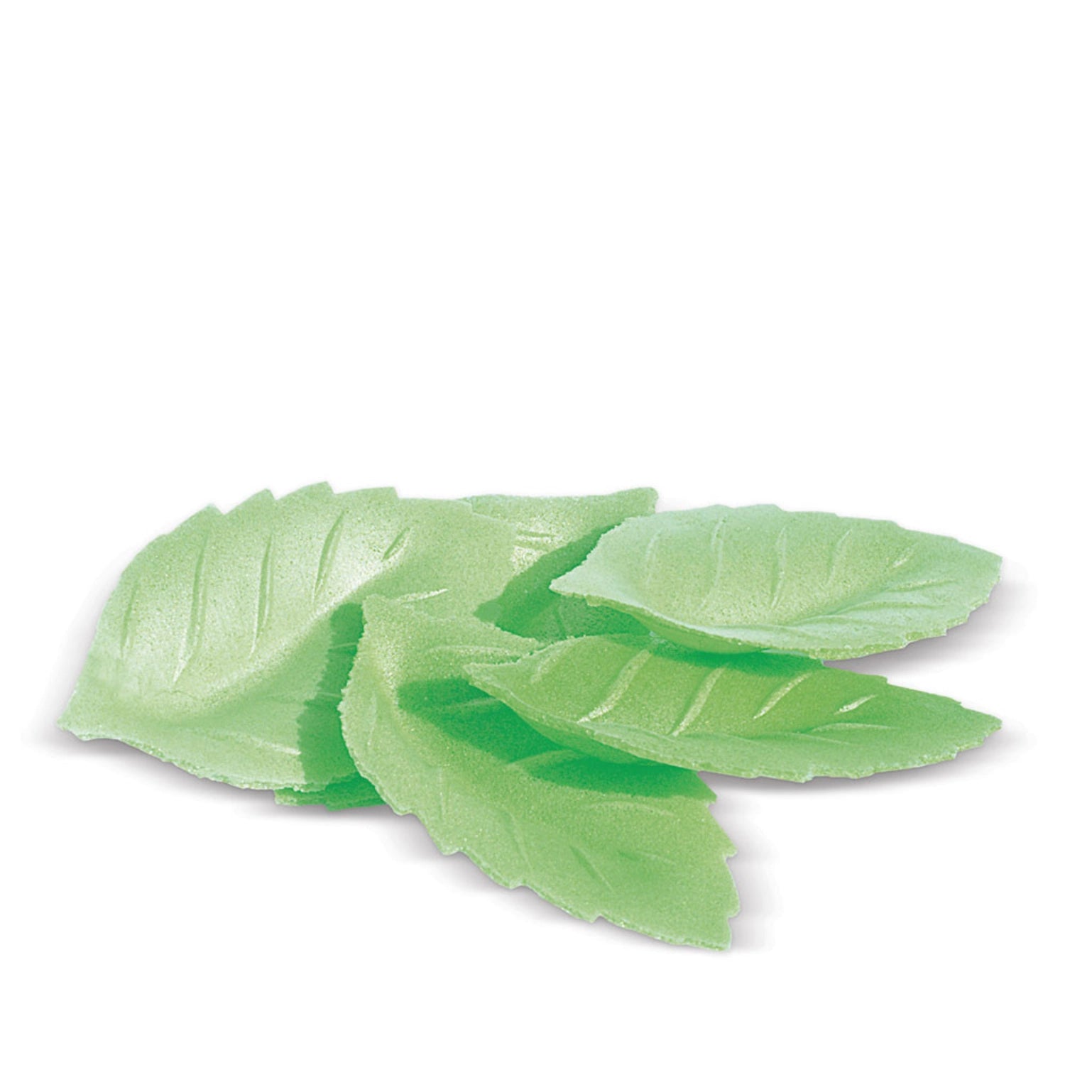 24 morceaux de figures de sucre feuilles comestibles