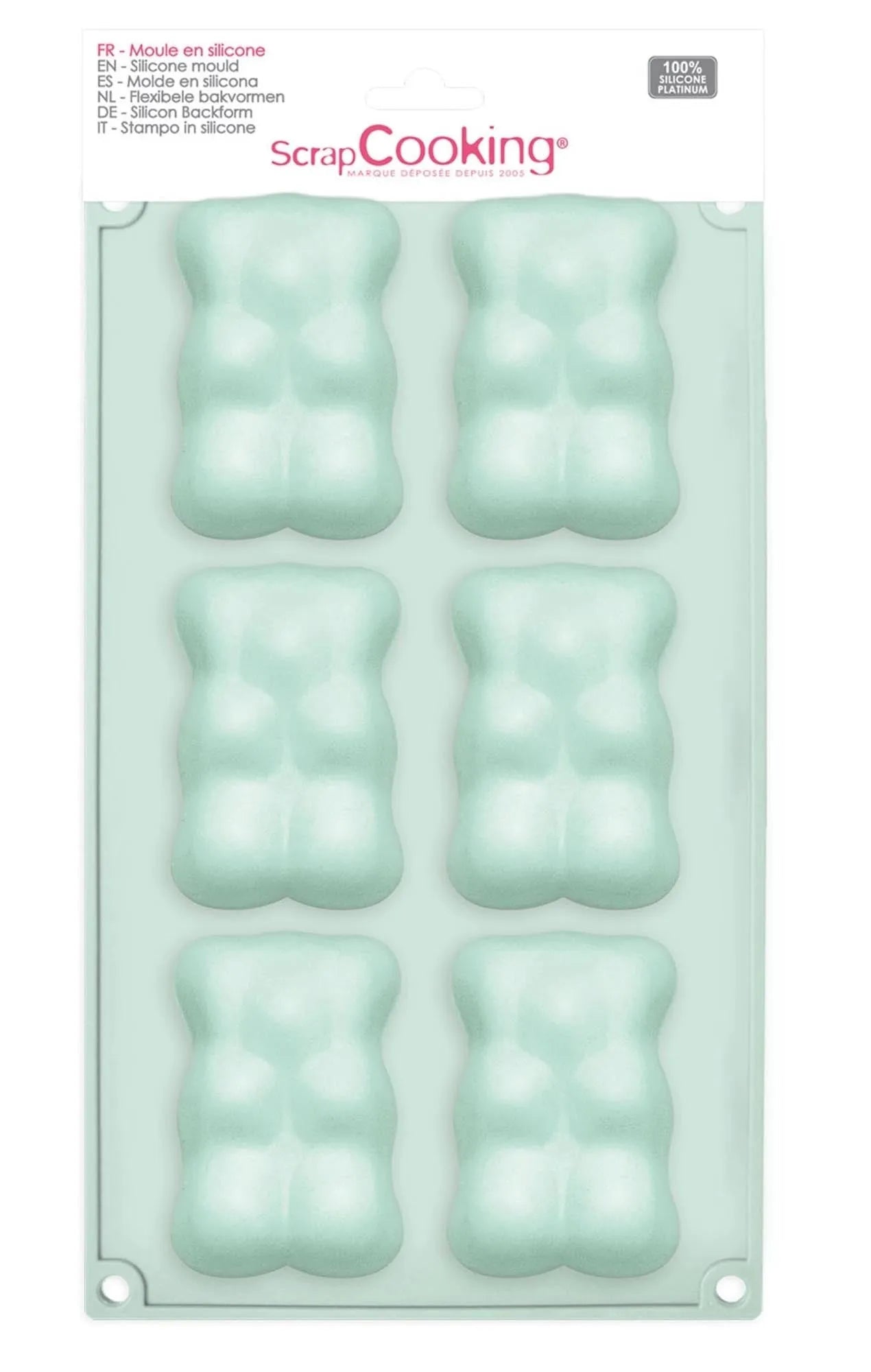 Silikonbackform Teddy: Perfekte Bärenkuchen für jede Feier!
