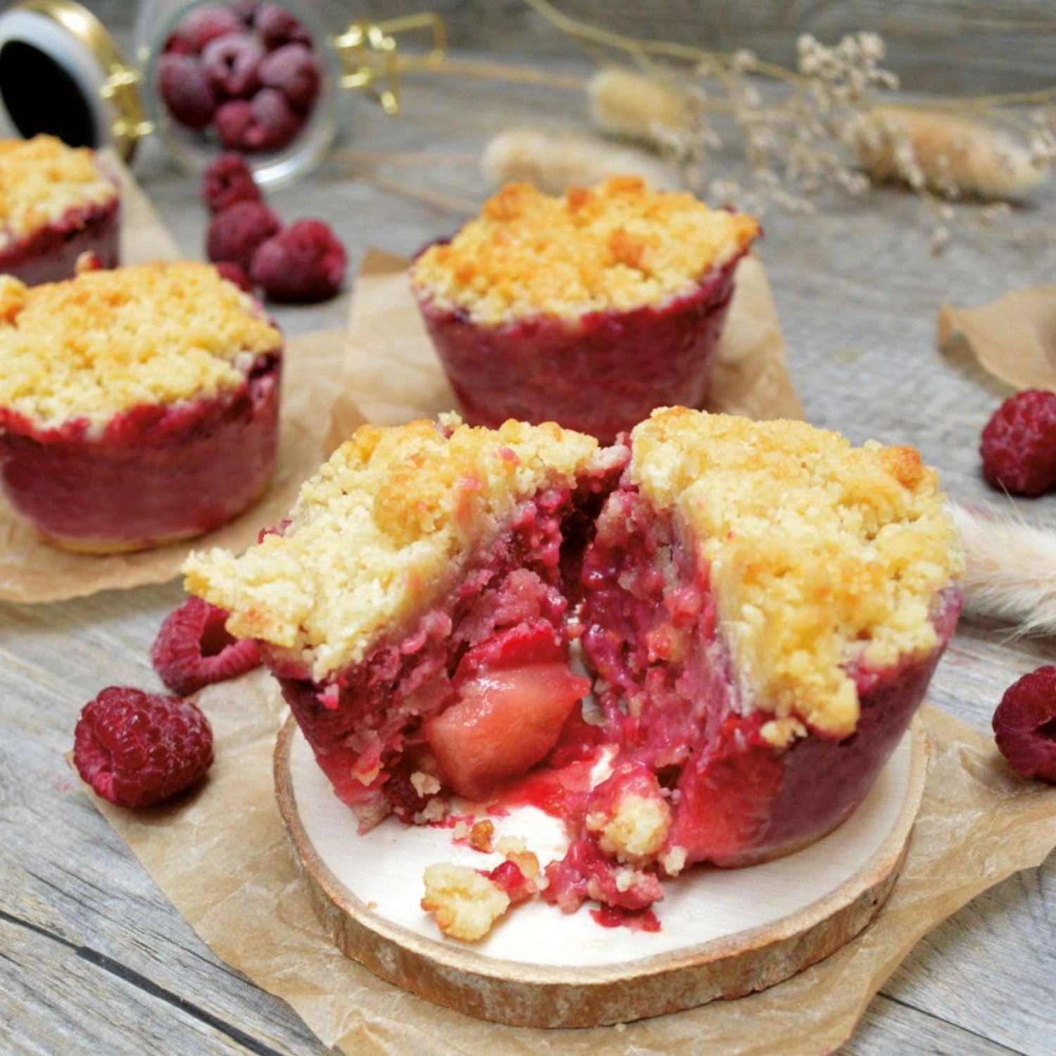 6er Silikonbackform Muffins in Pink präsentiert im Onlineshop von KAQTU Design AG. Backform / Backblech ist von Scrap Cooking