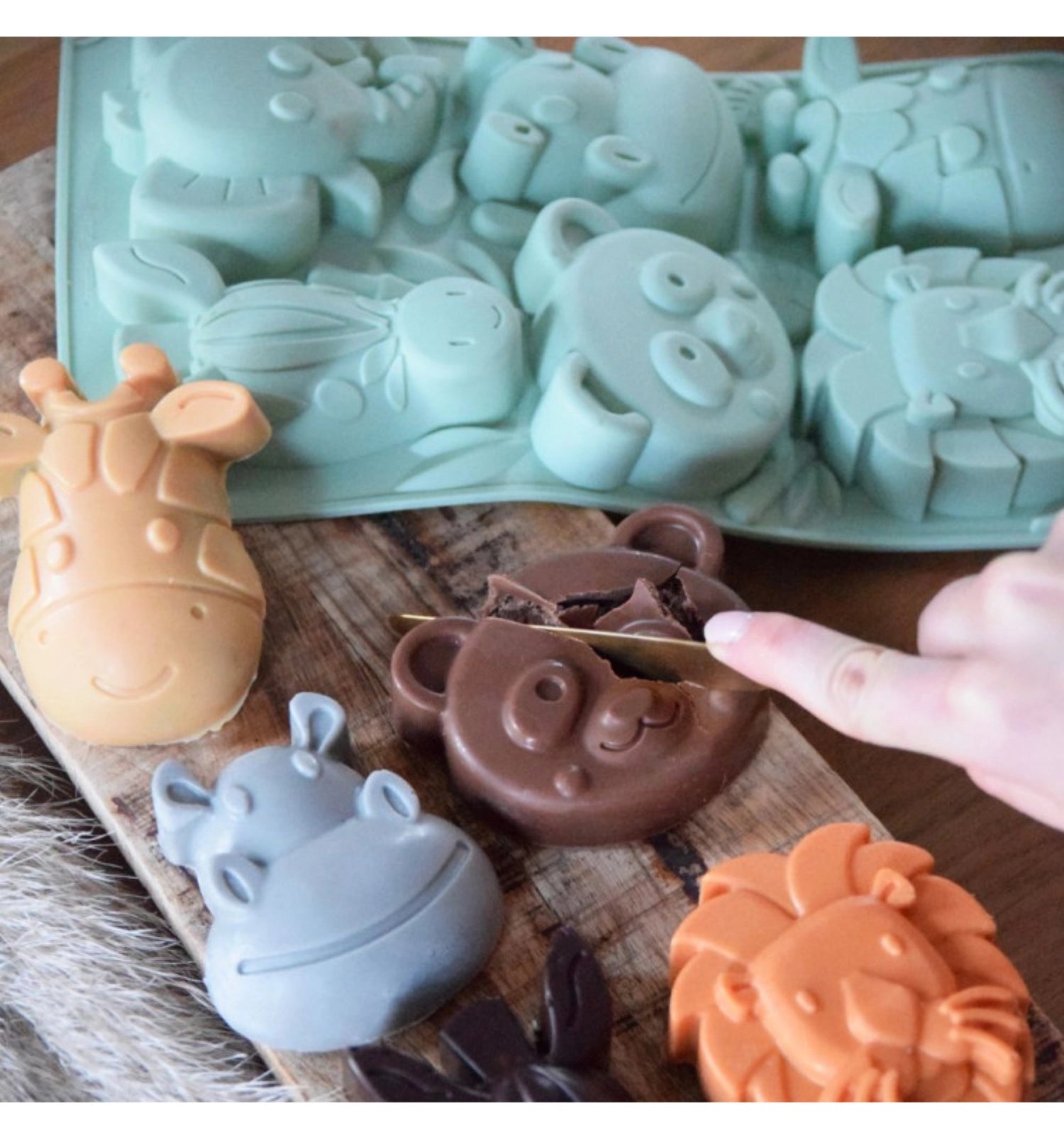 Silicone baking mold Jungle