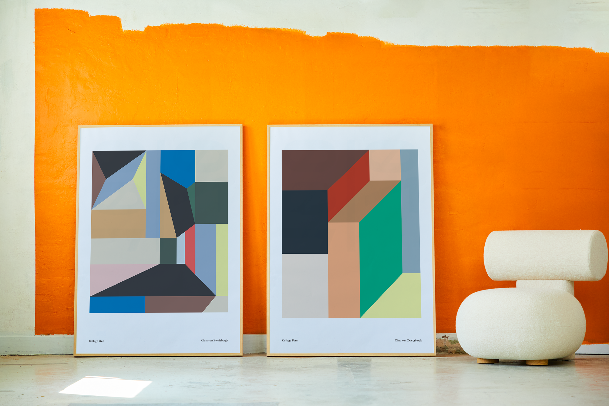 Collage One  in Multicolor präsentiert im Onlineshop von KAQTU Design AG. Bild ist von Paper Collective