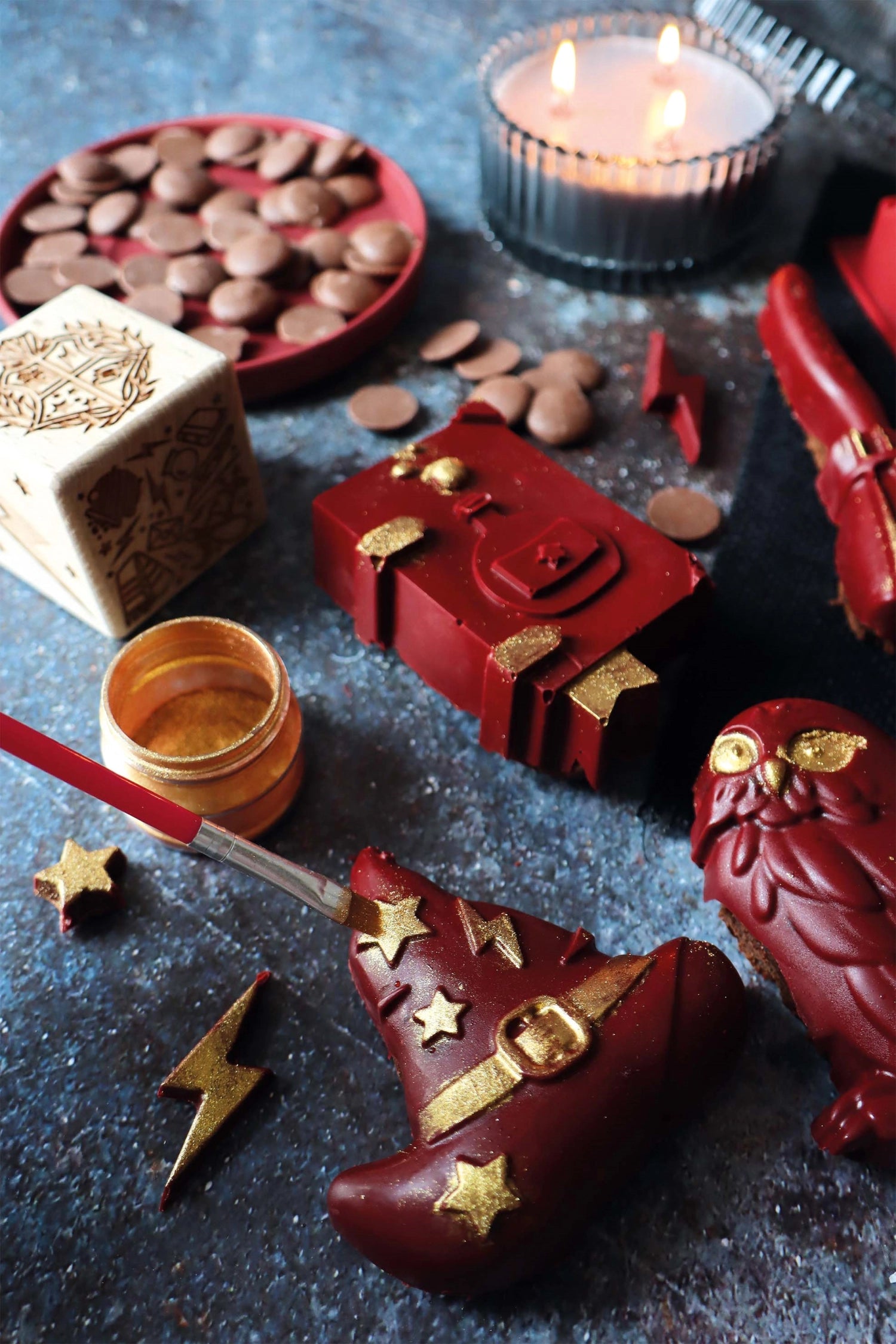 Glitzerndes Lebensmittelpuder in Gold, 5g von Scrap Cooking, perfekt für die kreative Veredelung von Desserts und festlichen Gerichten.