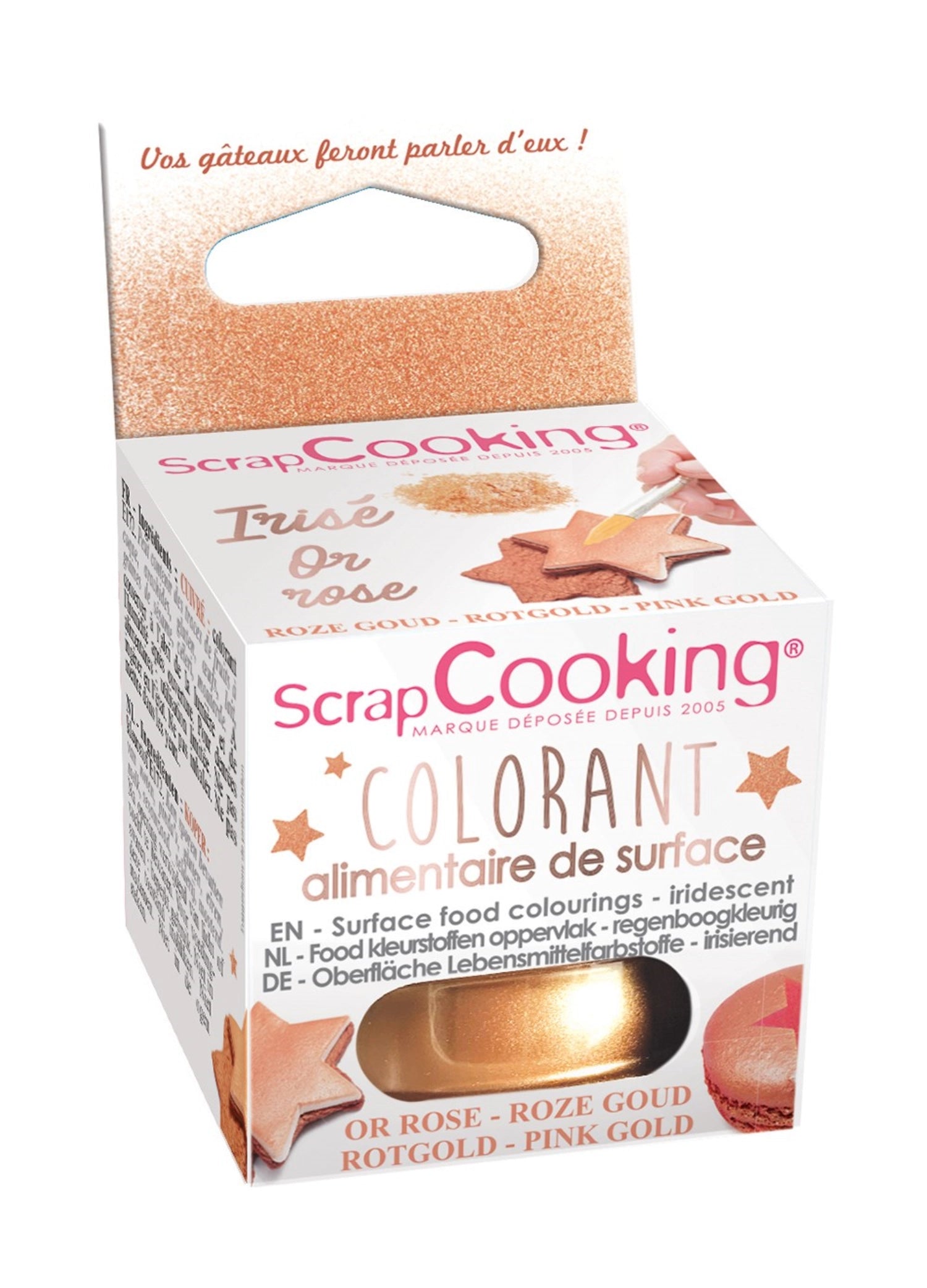 Rame glitter in polvere alimentare 5g