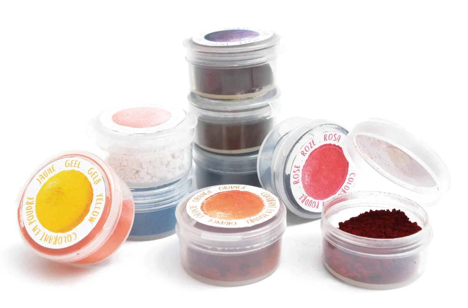 Kreative Backkunst: 9 leuchtende Farben von Scrap Cooking entdecken.