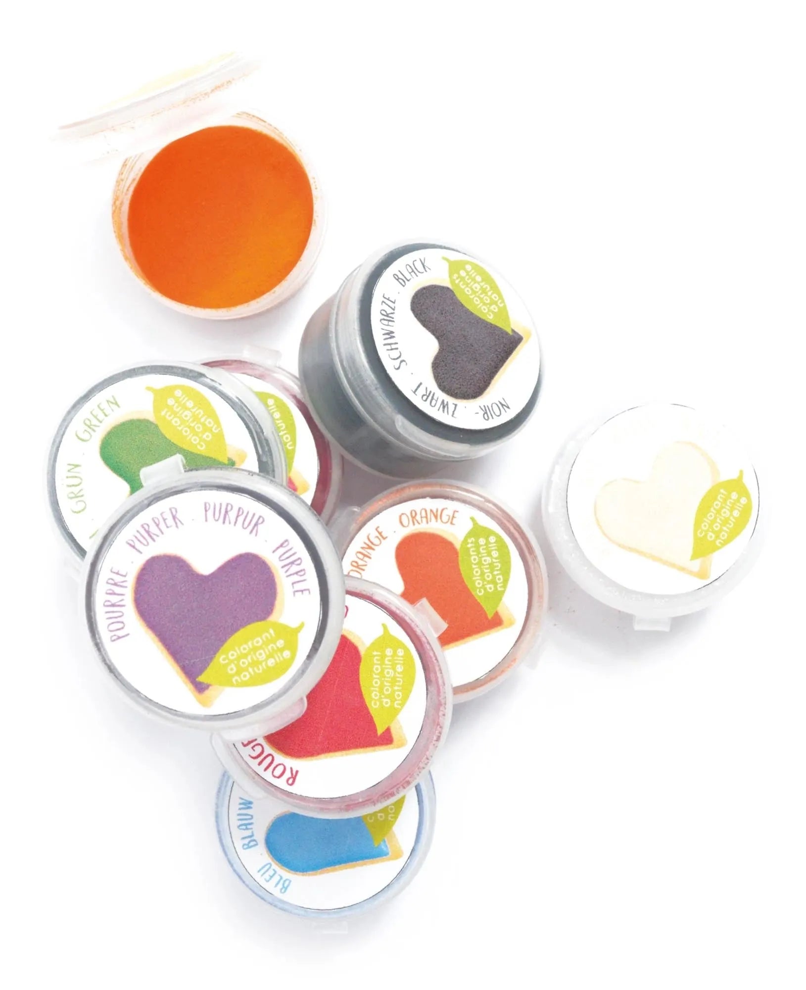 Buntes 9er Set Lebensmittelfarben von Scrap Cooking für kreative Küche.