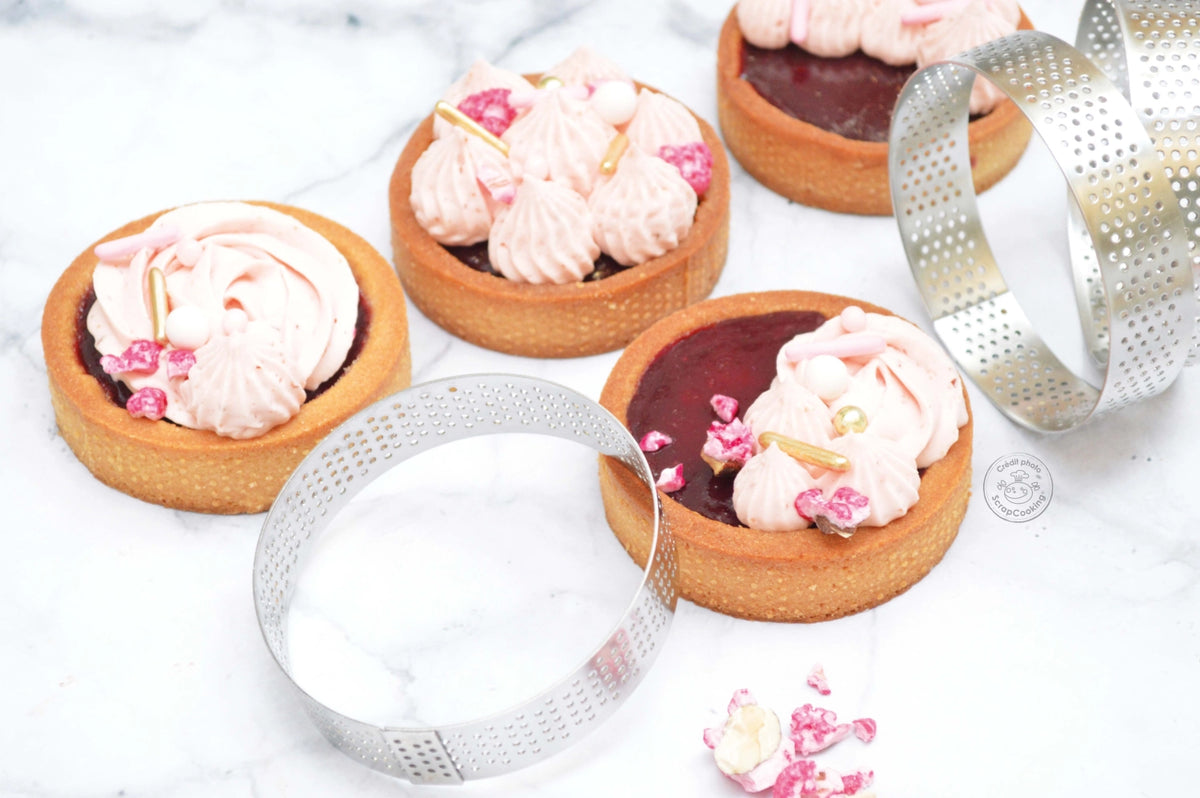 Dekopralinen Rose zerkleinert pink 145g in Pink präsentiert im Onlineshop von KAQTU Design AG. Zutaten ist von Scrap Cooking