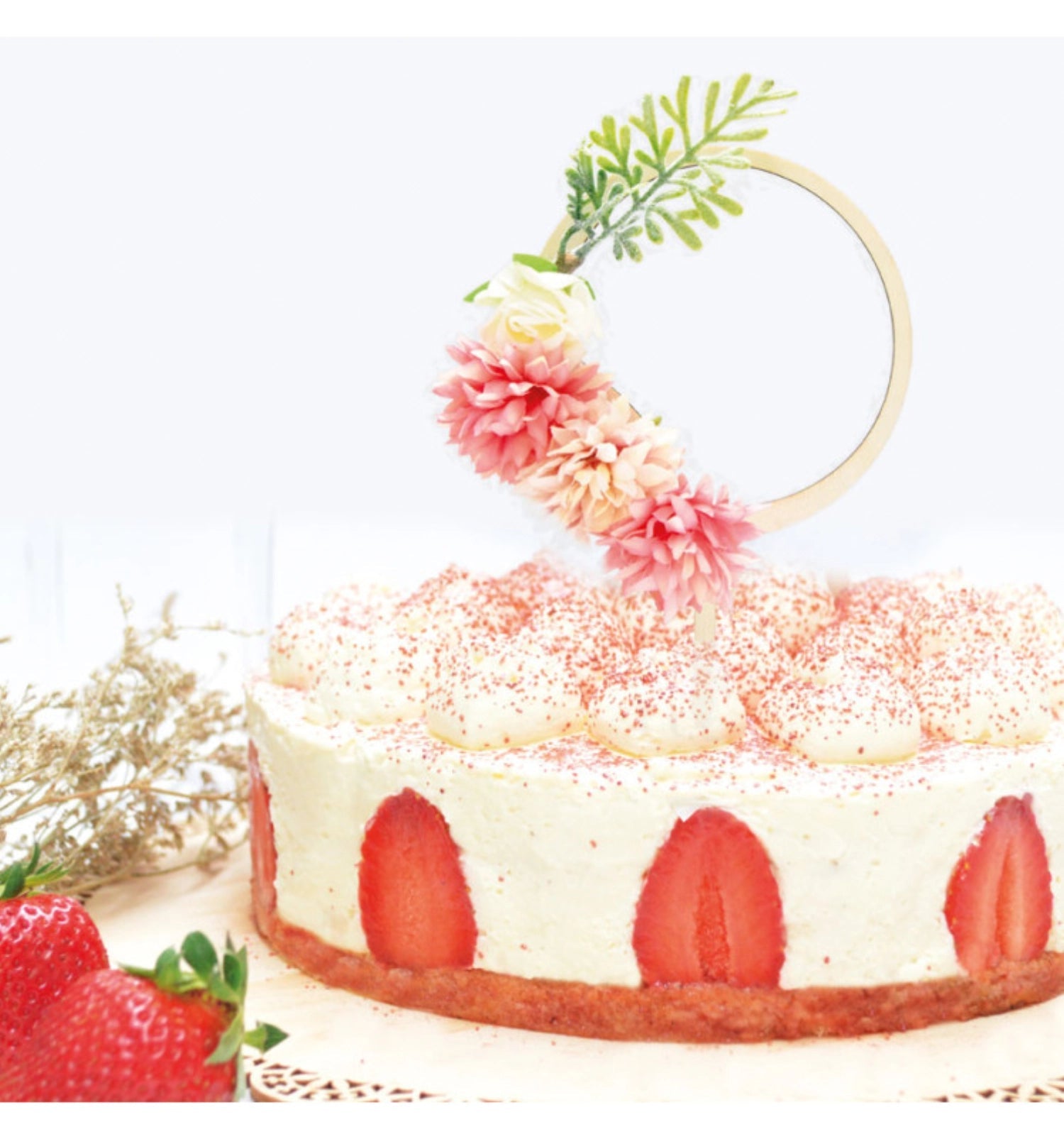 Veredeln Sie Ihre Backwerke mit rubinrotem Glitzerzucker von Scrap Cooking.