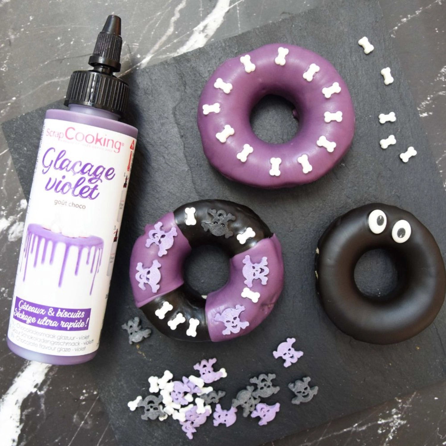 Schokoladengeschmacksglasur Drip Cake, schwarz 130g