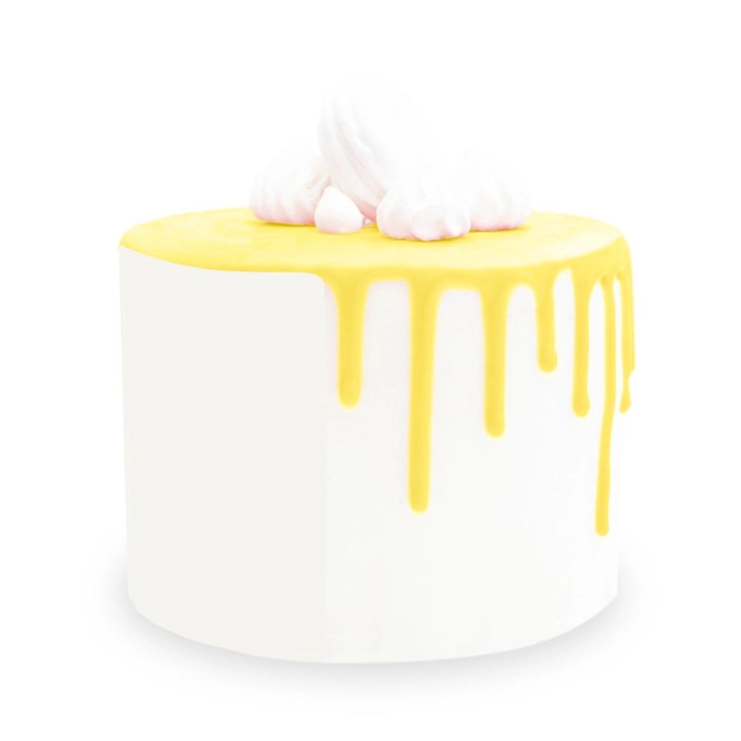 Schokoladengeschmacksglasur Drip Cake, gelb 130g