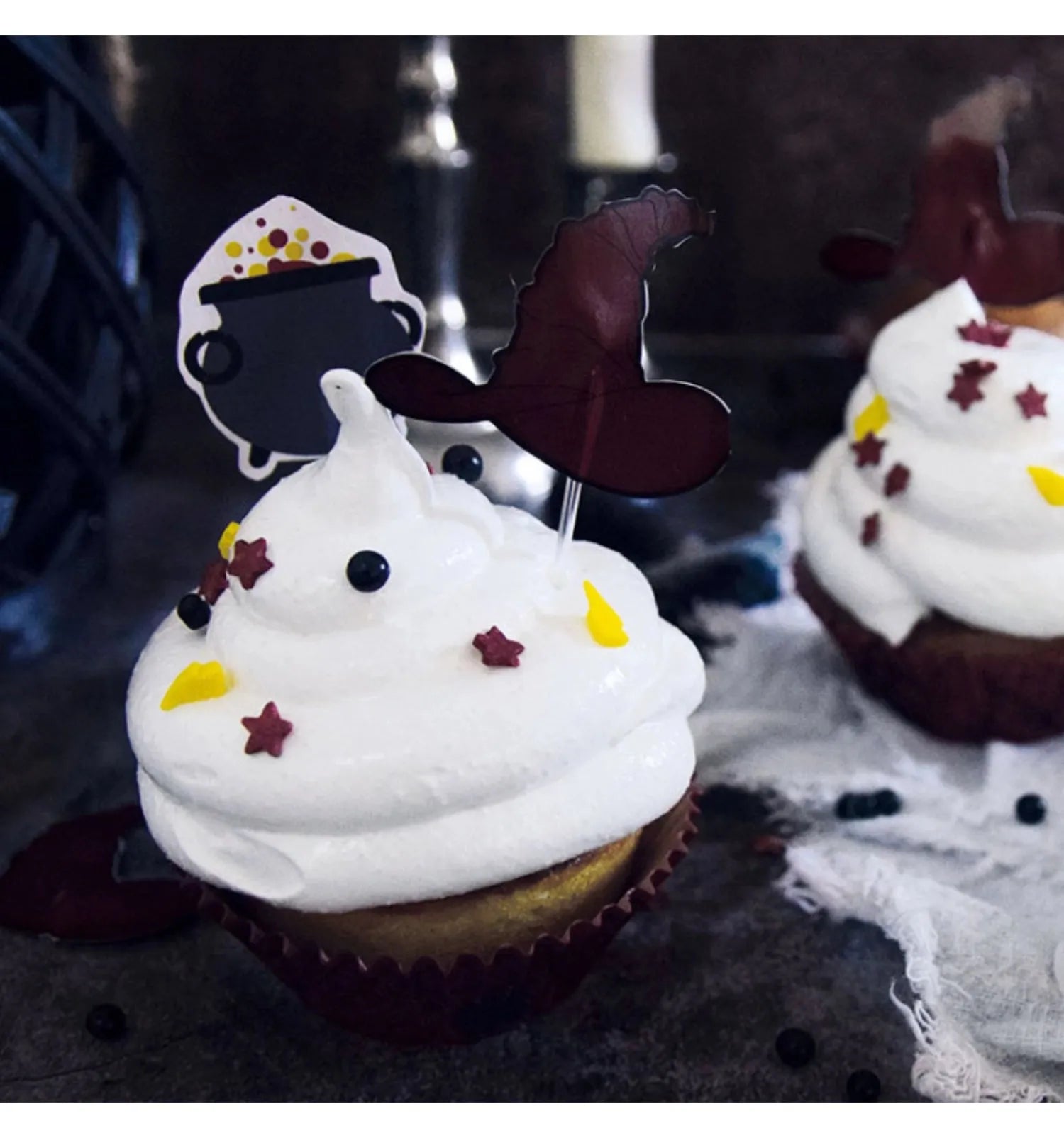 Gestalten Sie zauberhafte Cupcakes mit Scrap Cooking's Set!