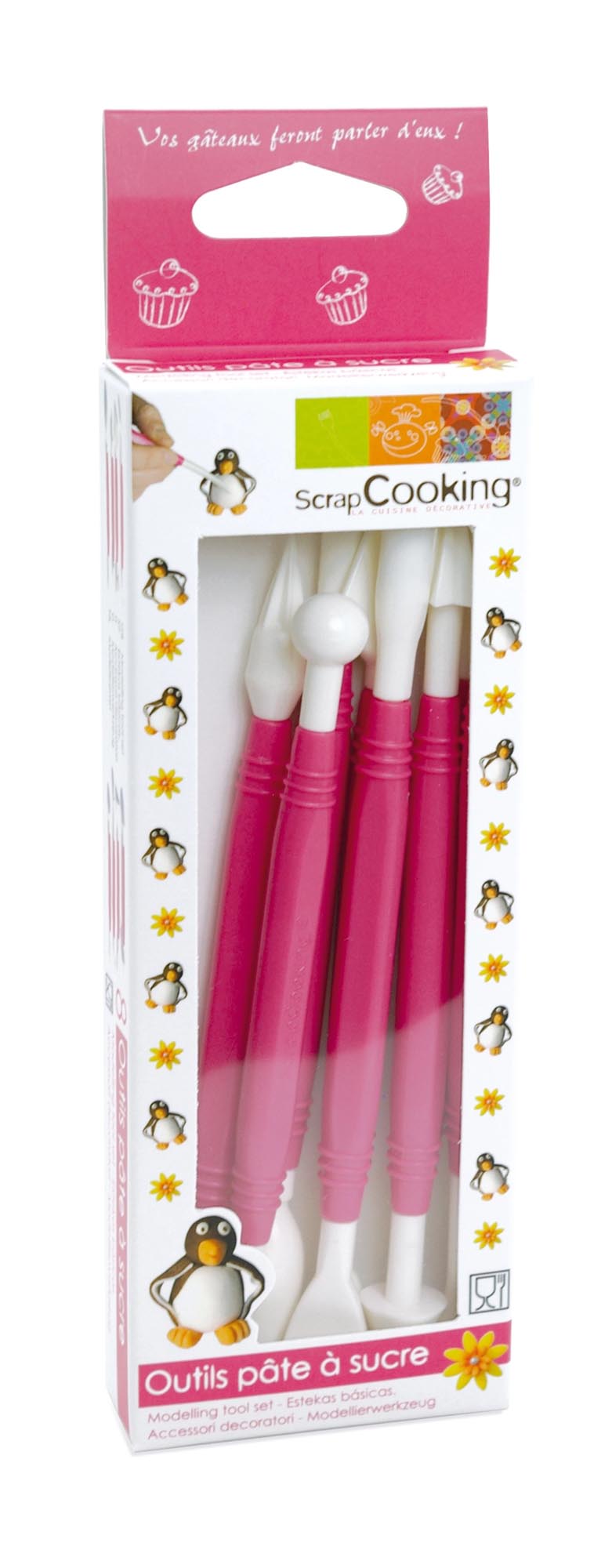 Entdecken Sie das vielseitige 8er Patisserie-Set von Scrap Cooking.