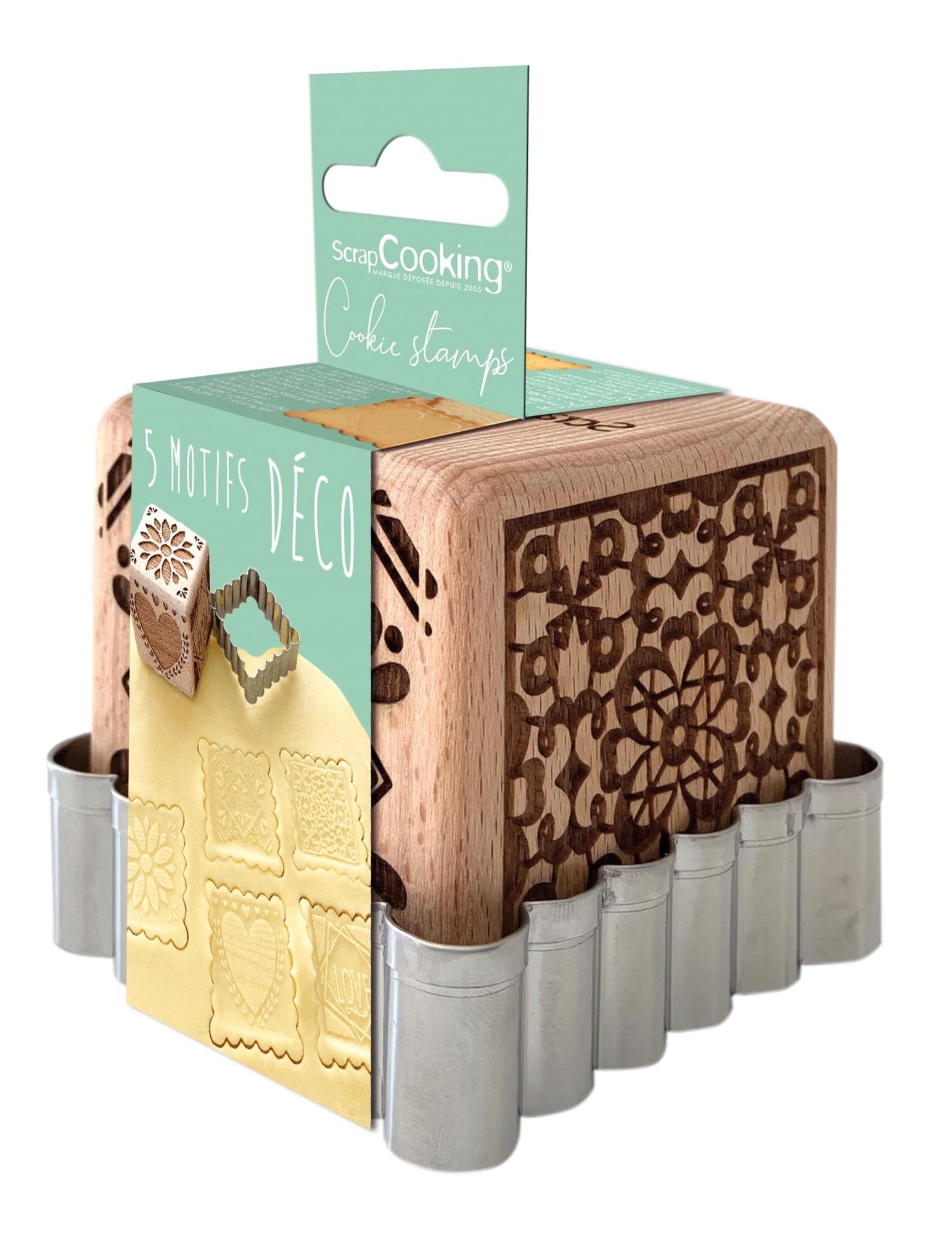Cookie Stamp, Würfelstempel u. Ausstecher, Weihnachtsdeko