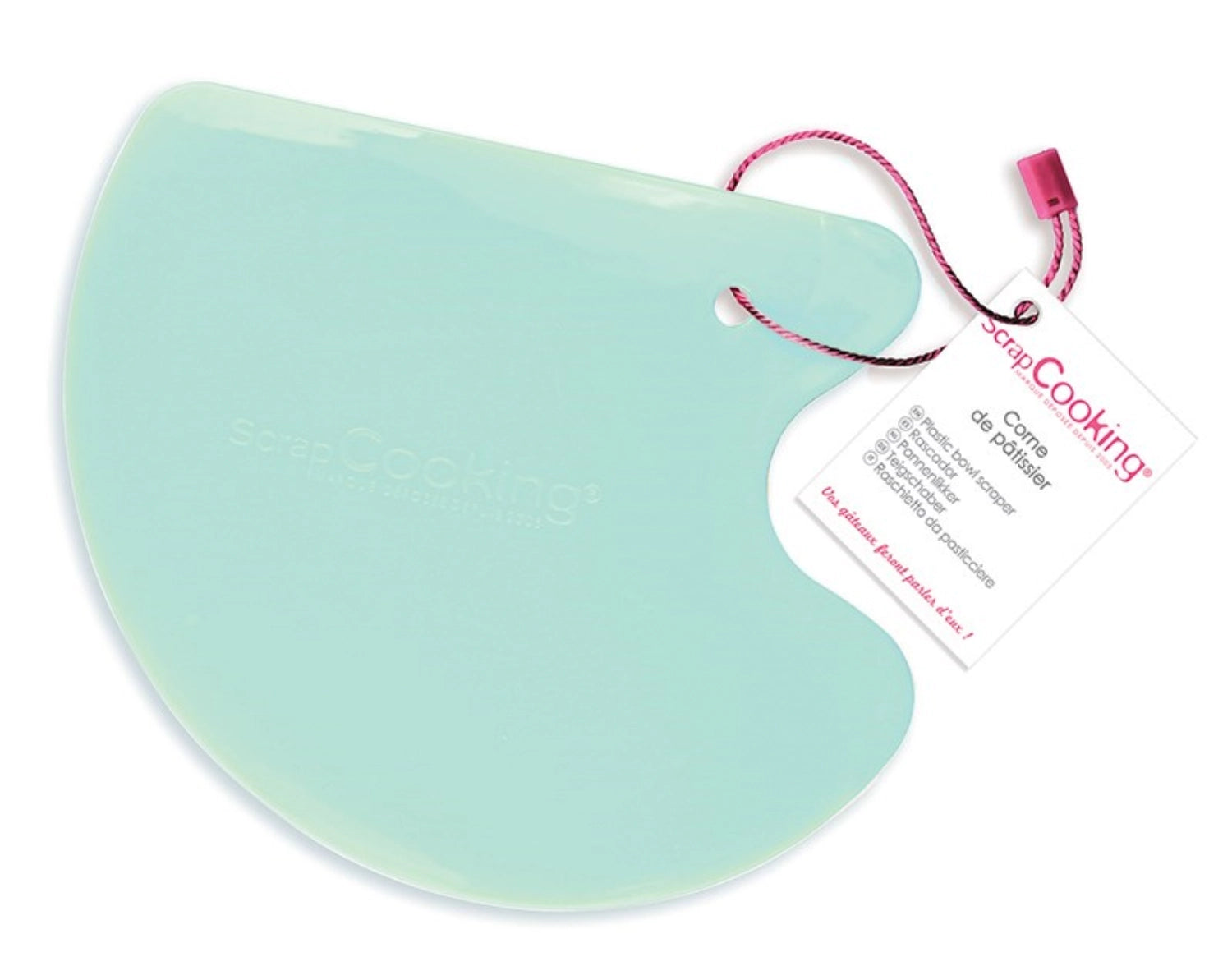 Doughschaber Mintgrün 11,8 x 14,5 cm