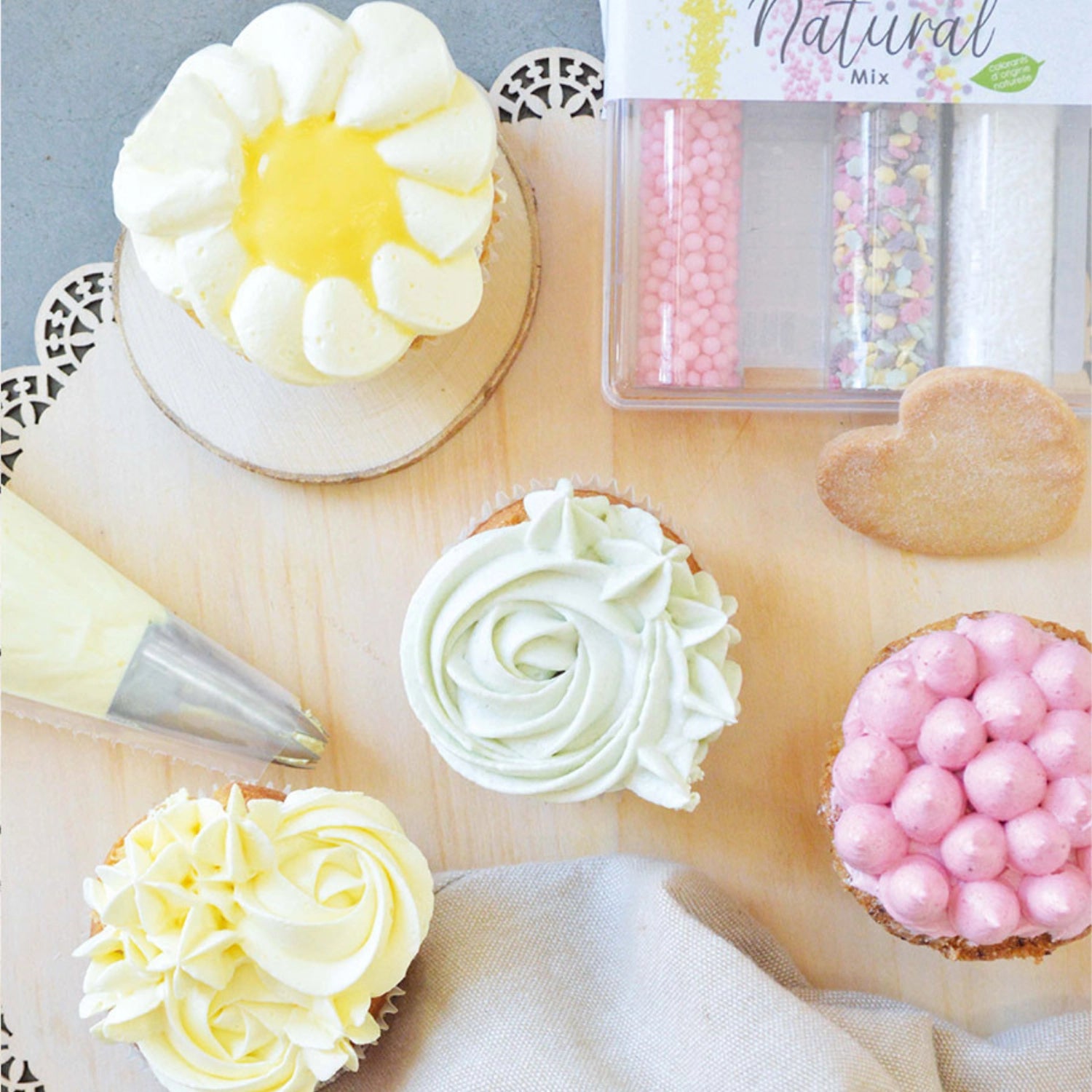 12 grosse Einweg-Spritzbeutel 53x28cm