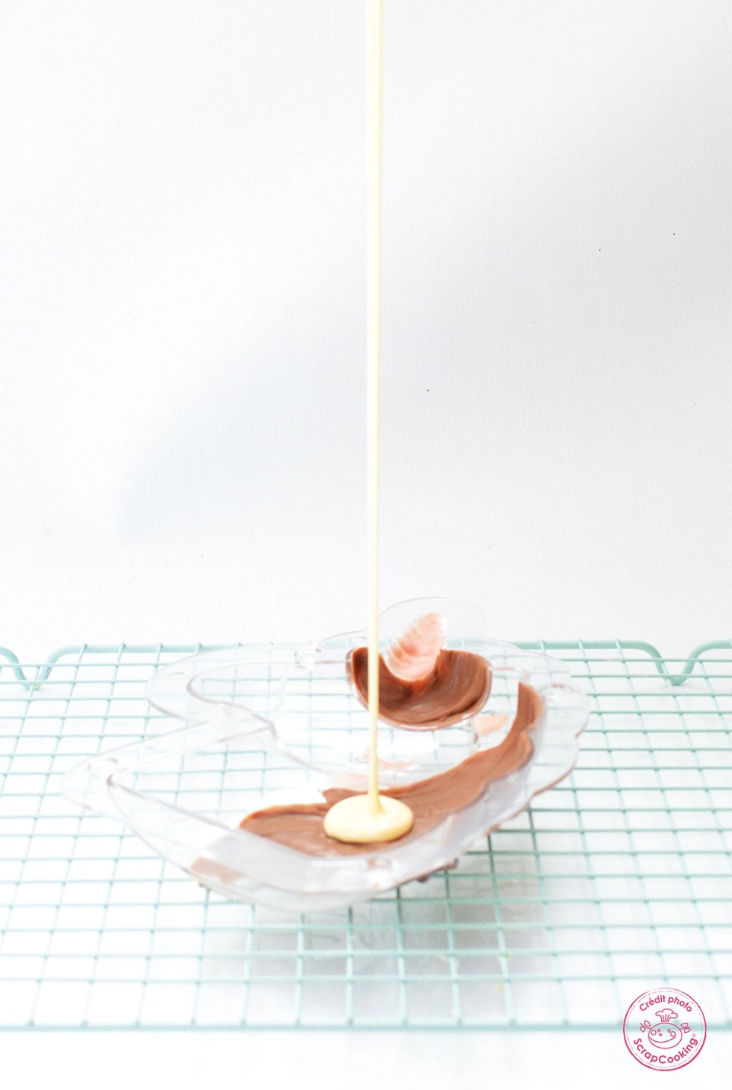 Originelle 3D Schokoladenform im Einhorn-Stil von Scrap Cooking, ideal für kreative Backprojekte und zauberhafte Desserts.