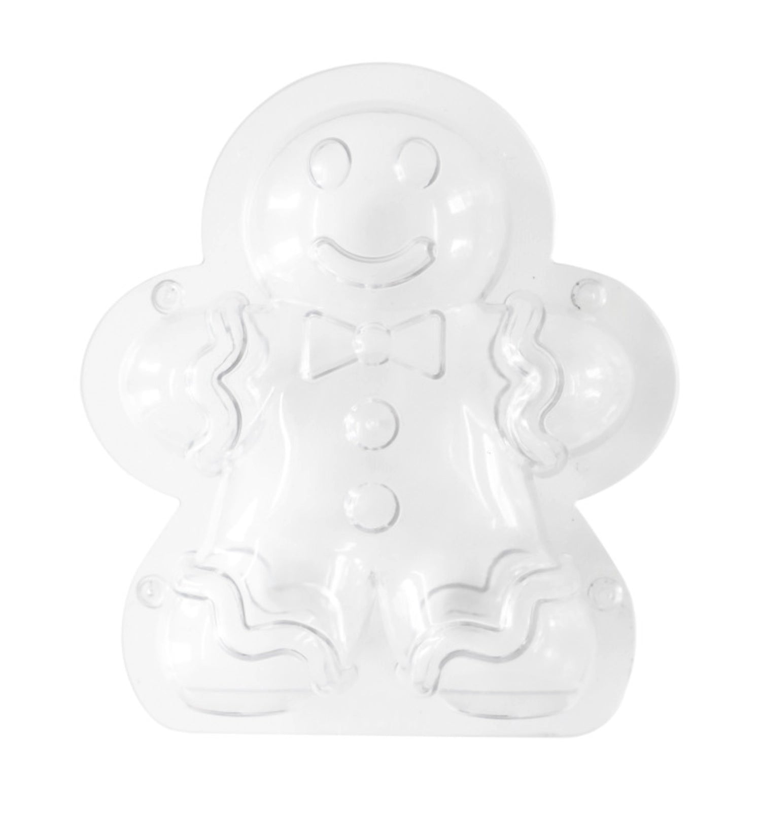 Kreieren Sie mit Scrap Cooking 3D-Schokoladenformen süße Lebkuchenmänner.
