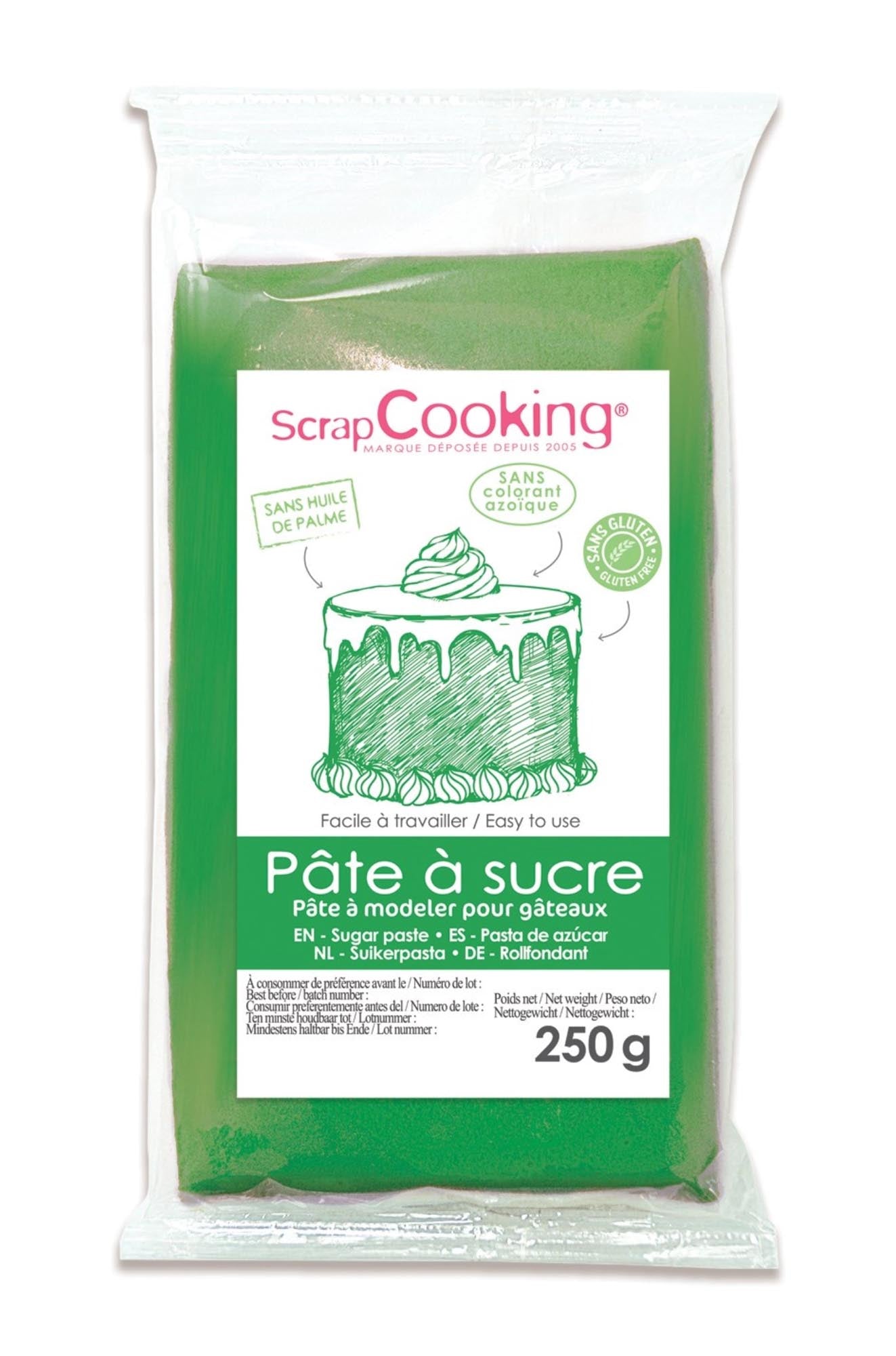Zuckerpaste grün 250g