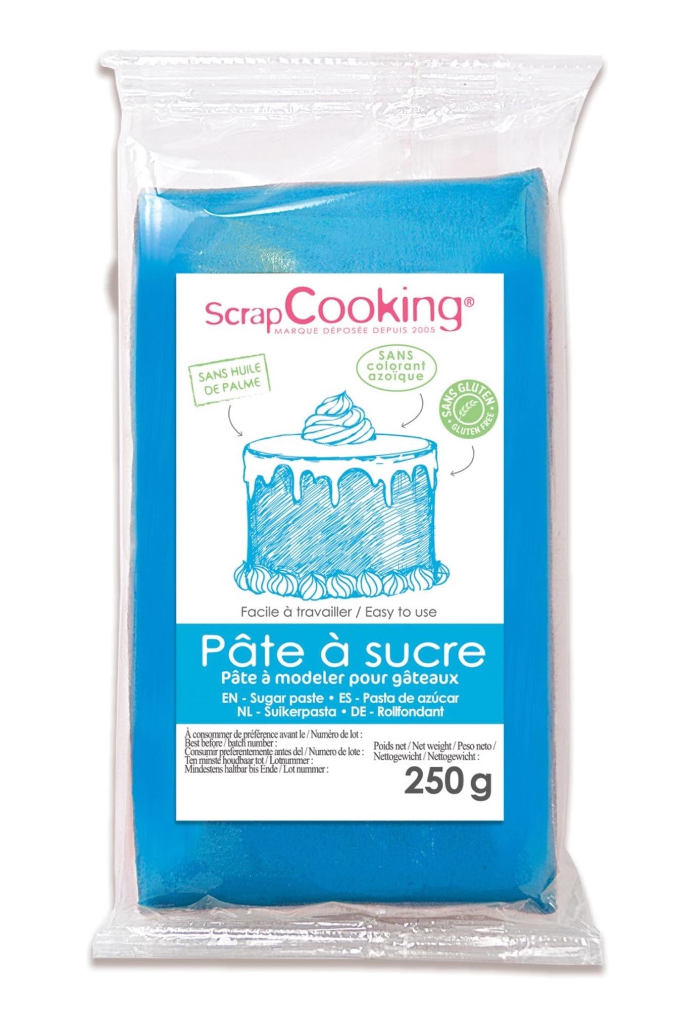Zuckerpaste blau 250g
