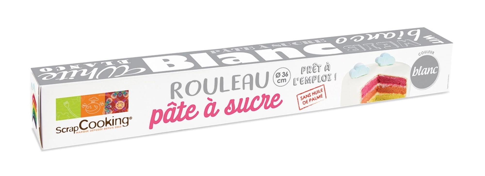 Sugar fondant rolled out <tc>wEIS</tc> D36cm 430g