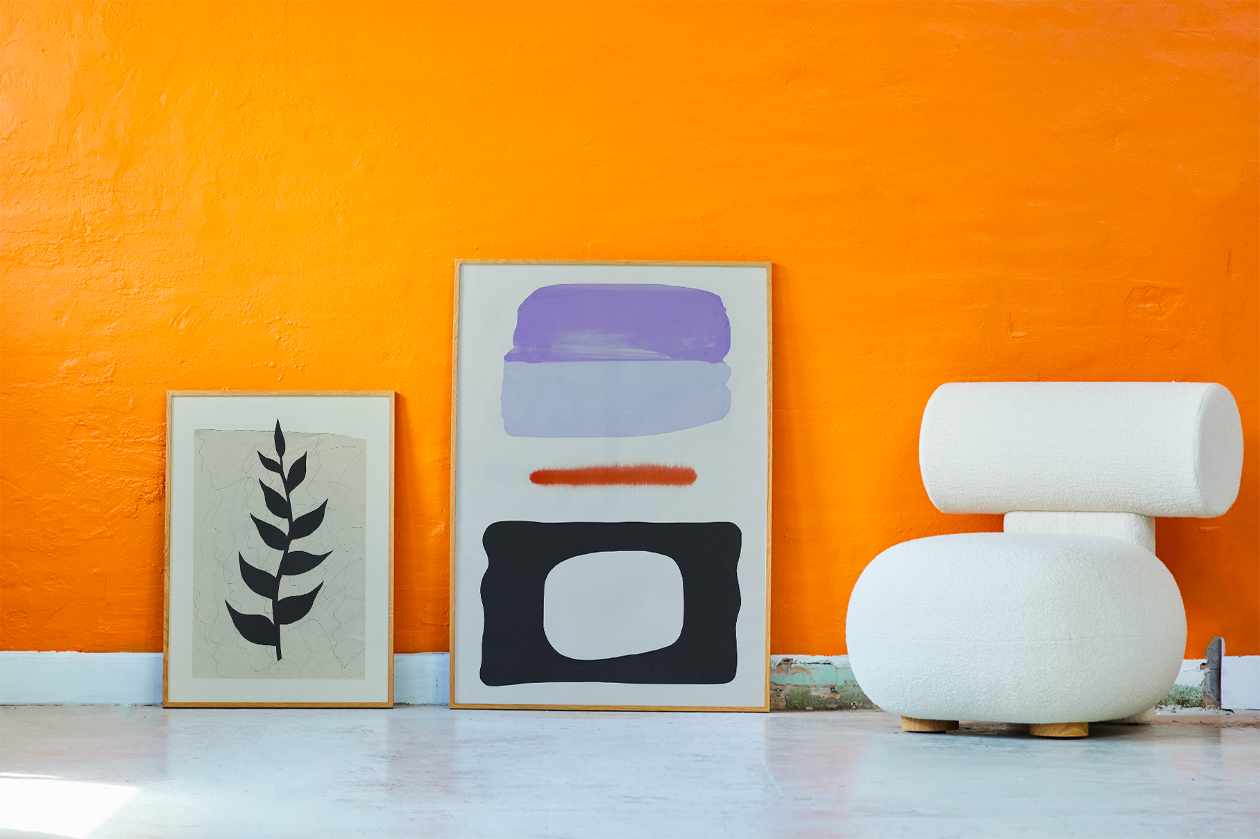 Three Shapes  in Schwarz / Weiss präsentiert im Onlineshop von KAQTU Design AG. Bild ist von Paper Collective