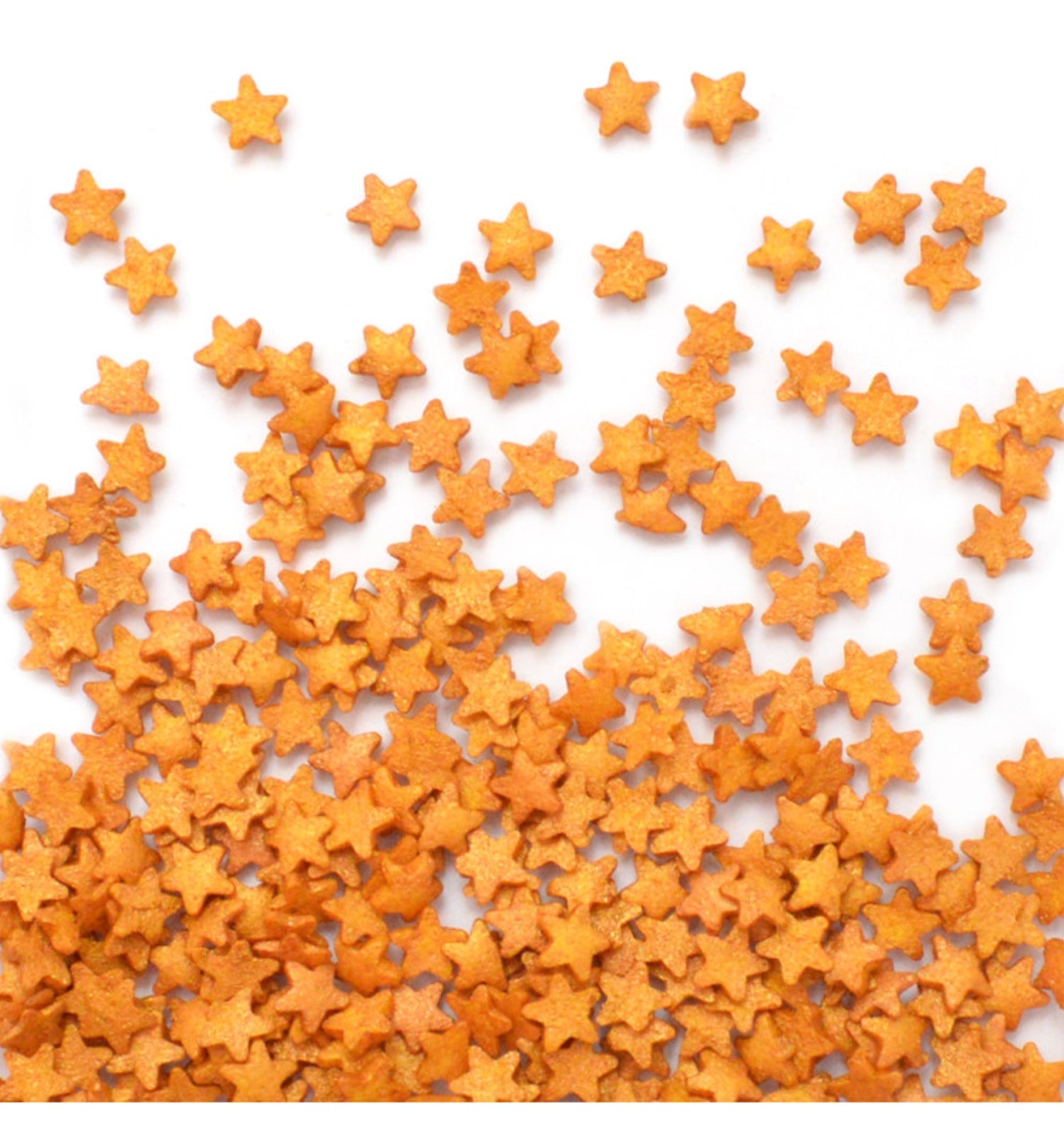 Decorative sugar star gold 55g