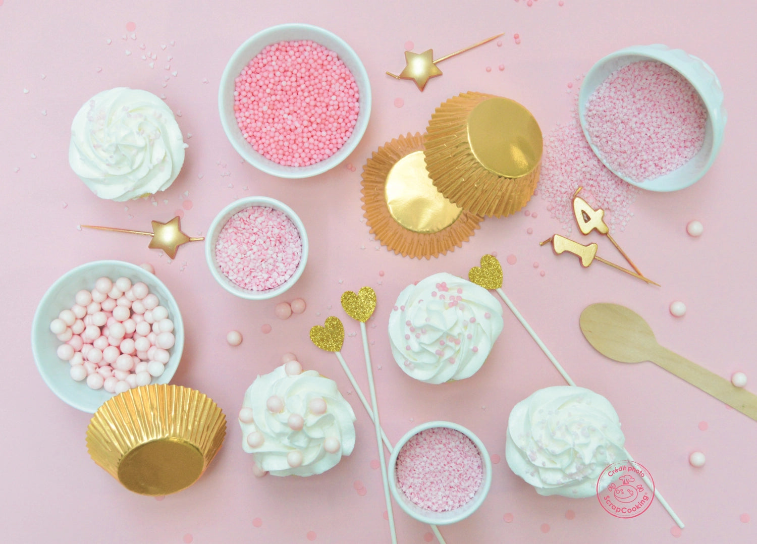 Verleihen Sie Ihren Backkreationen mit Pink Mix das gewisse Etwas!