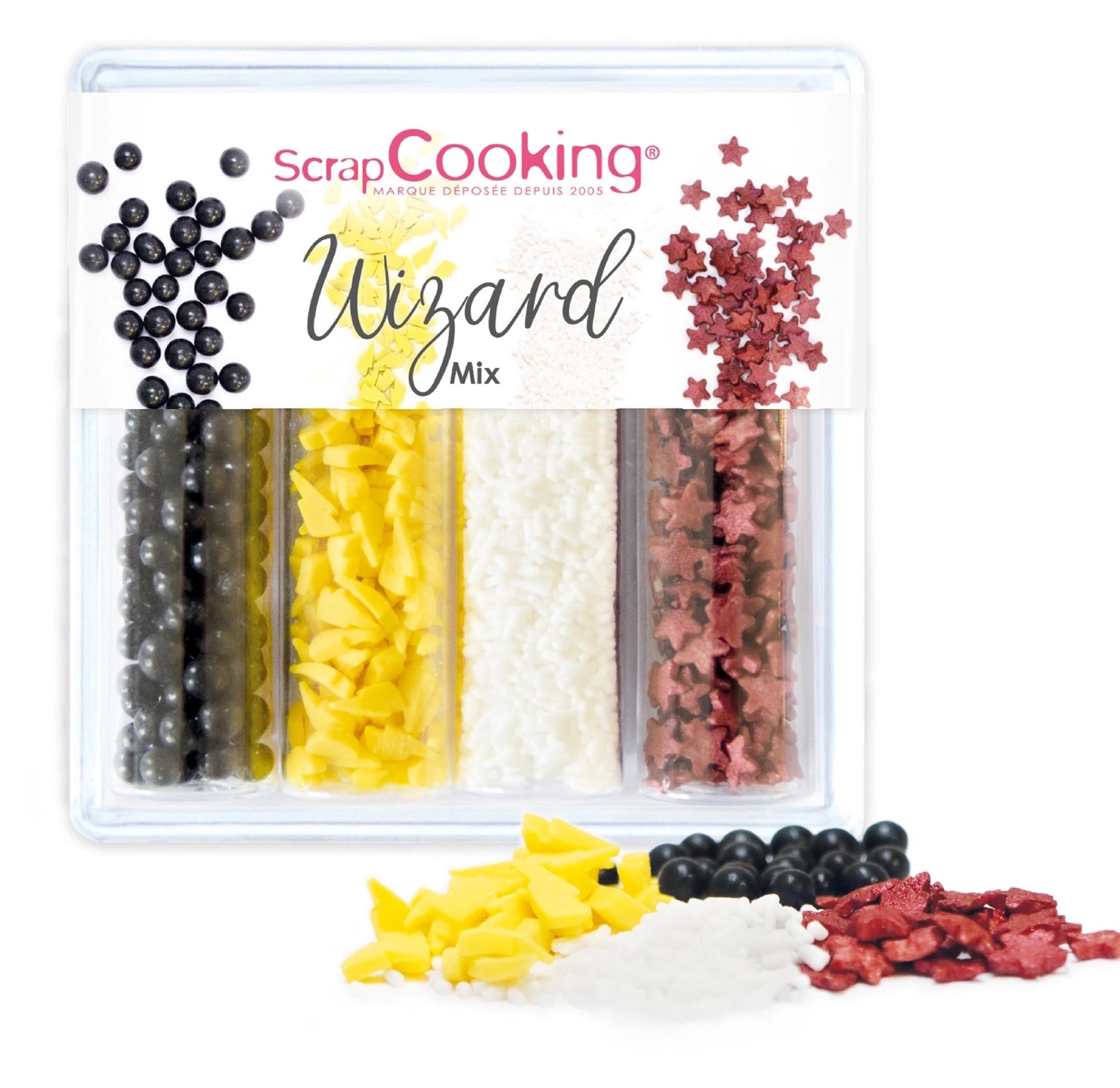 Magische Zuckerdekore für kreative Backkunst von Scrap Cooking.