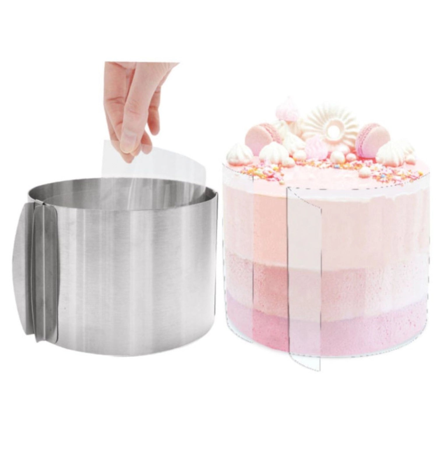 Rhodoid Band High H15cm x L150cm