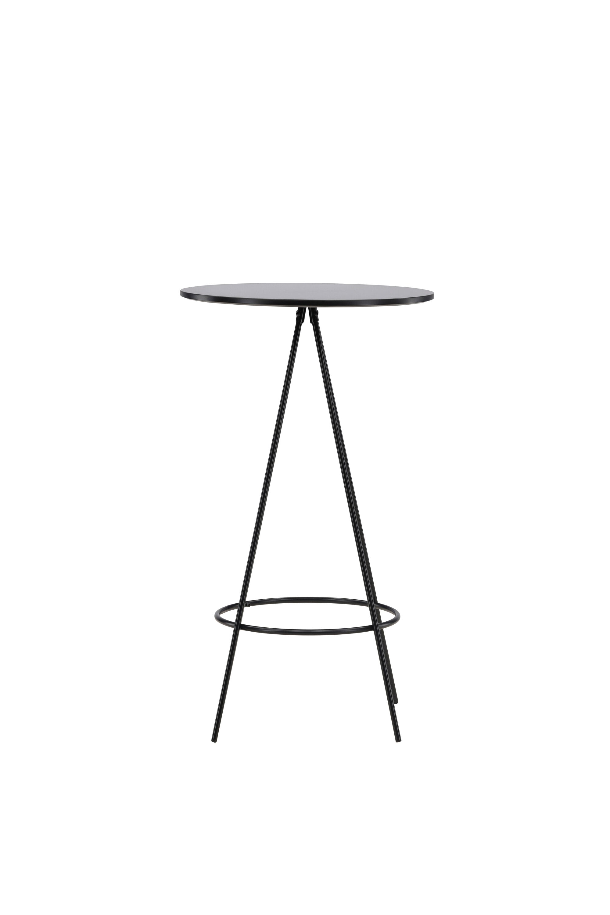 Bistro Bartisch in Schwarz präsentiert im Onlineshop von KAQTU Design AG. Hochtisch ist von Venture Home