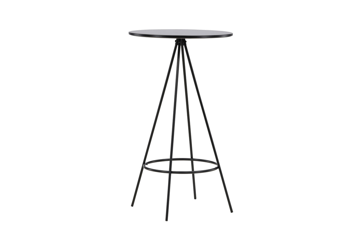 Bistro Bartisch in Schwarz präsentiert im Onlineshop von KAQTU Design AG. Hochtisch ist von Venture Home