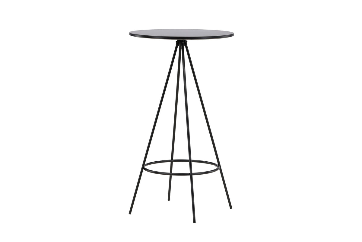 Bistro Bartisch in Schwarz präsentiert im Onlineshop von KAQTU Design AG. Hochtisch ist von Venture Home