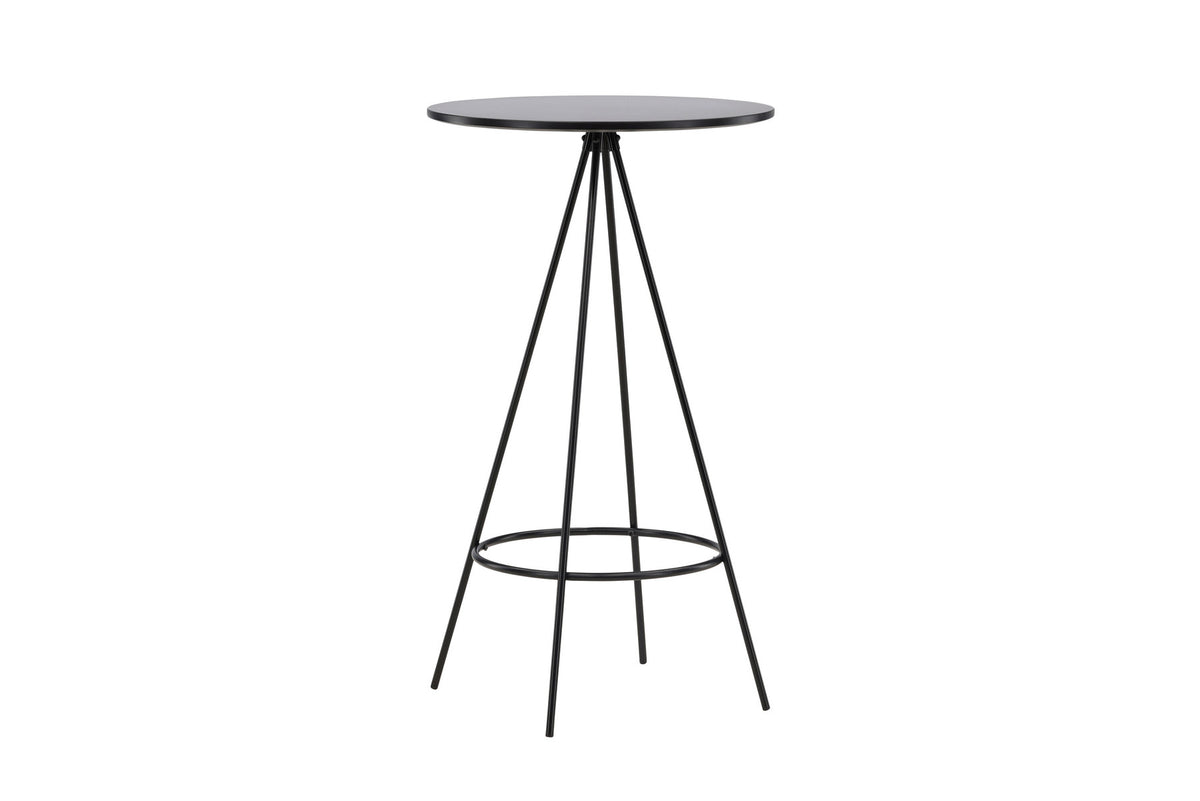 Bistro Bartisch in Schwarz präsentiert im Onlineshop von KAQTU Design AG. Hochtisch ist von Venture Home