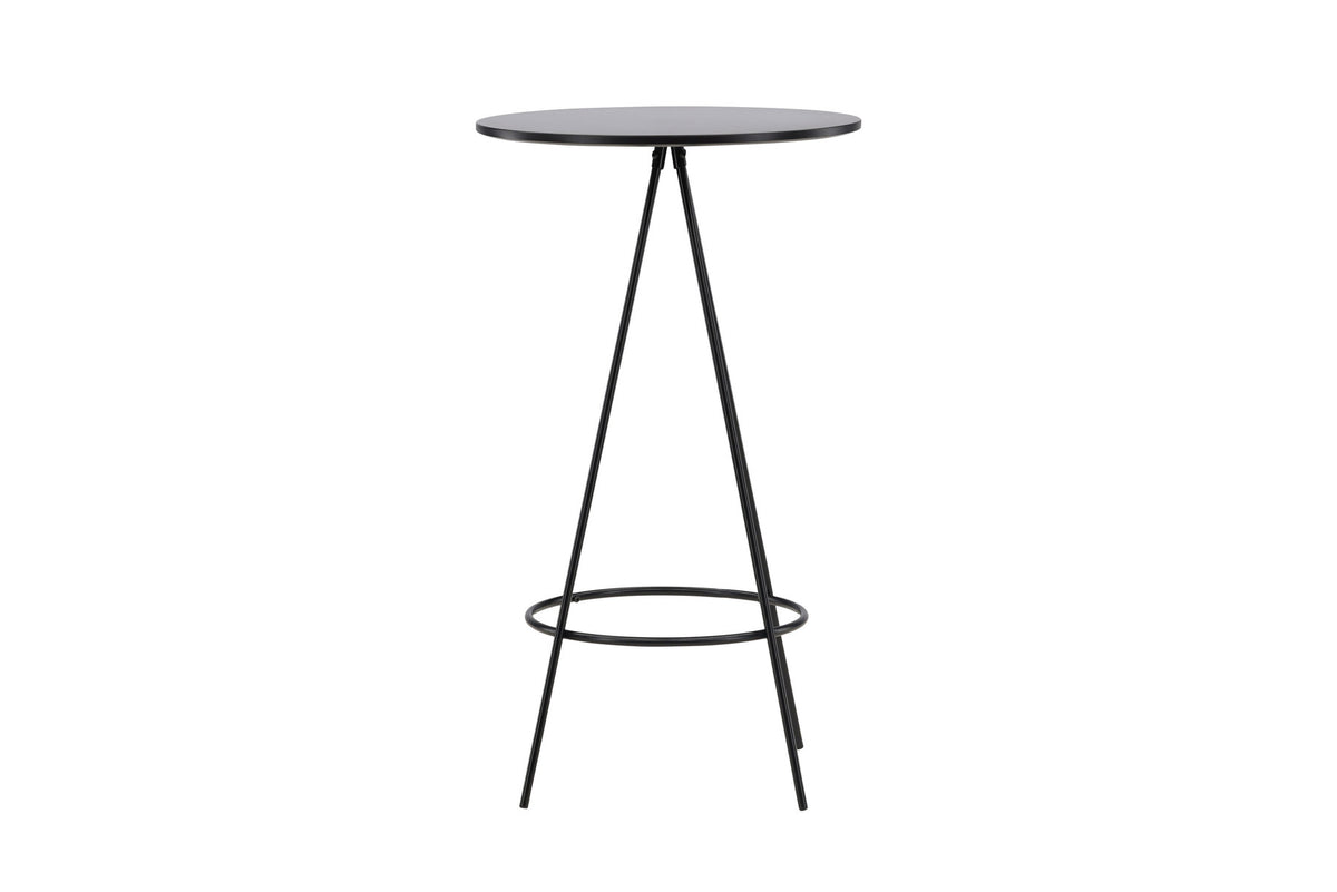 Bistro Bartisch in Schwarz präsentiert im Onlineshop von KAQTU Design AG. Hochtisch ist von Venture Home