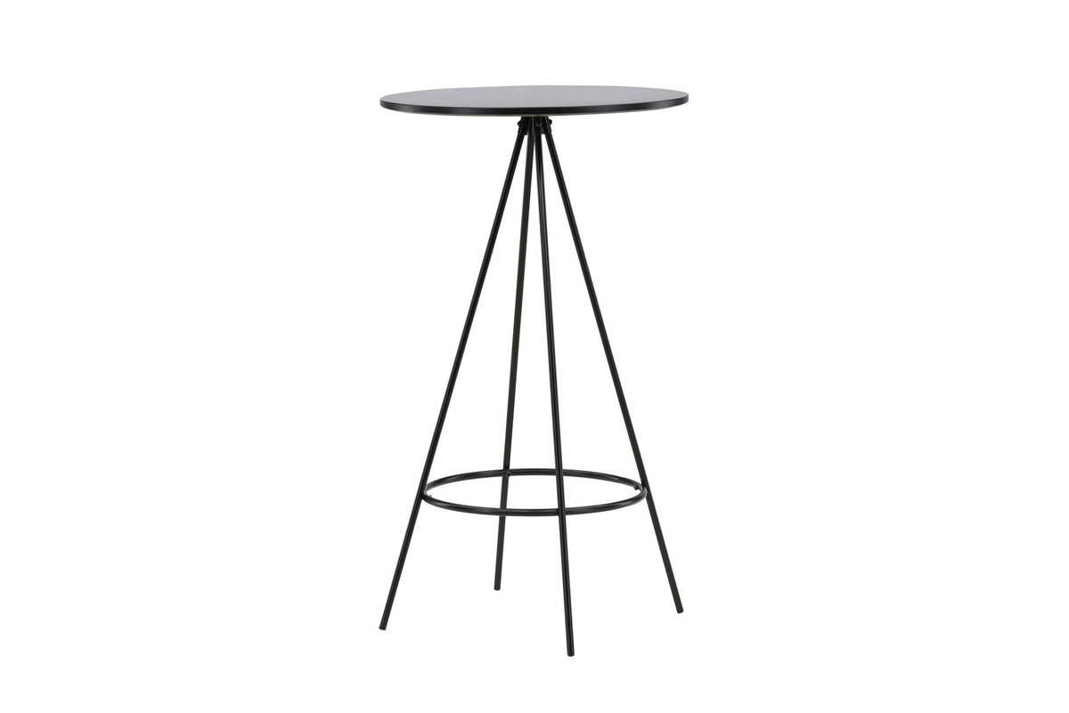 Bistro Bartisch in Schwarz präsentiert im Onlineshop von KAQTU Design AG. Hochtisch ist von Venture Home