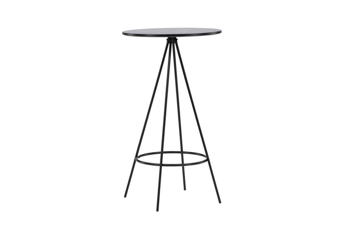 Bistro Bartisch in Schwarz präsentiert im Onlineshop von KAQTU Design AG. Hochtisch ist von Venture Home