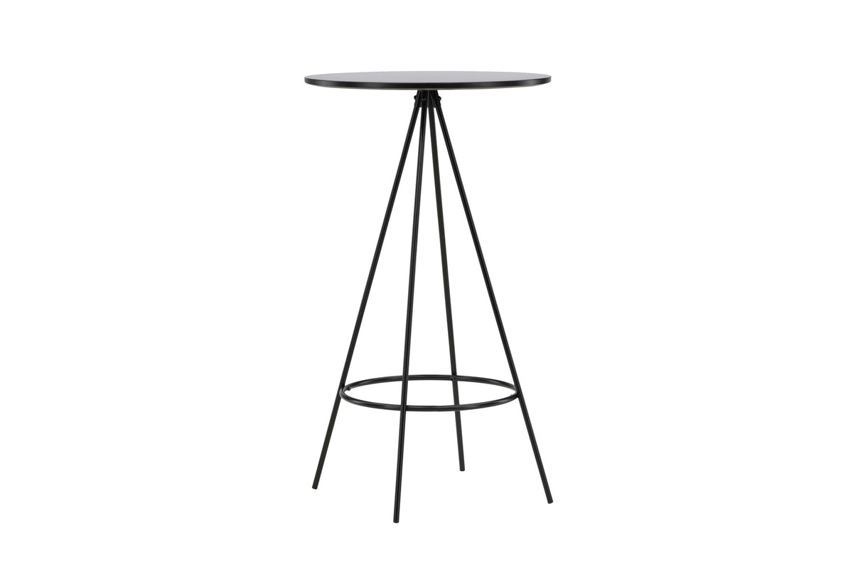 Bistro Bartisch in Schwarz präsentiert im Onlineshop von KAQTU Design AG. Hochtisch ist von Venture Home
