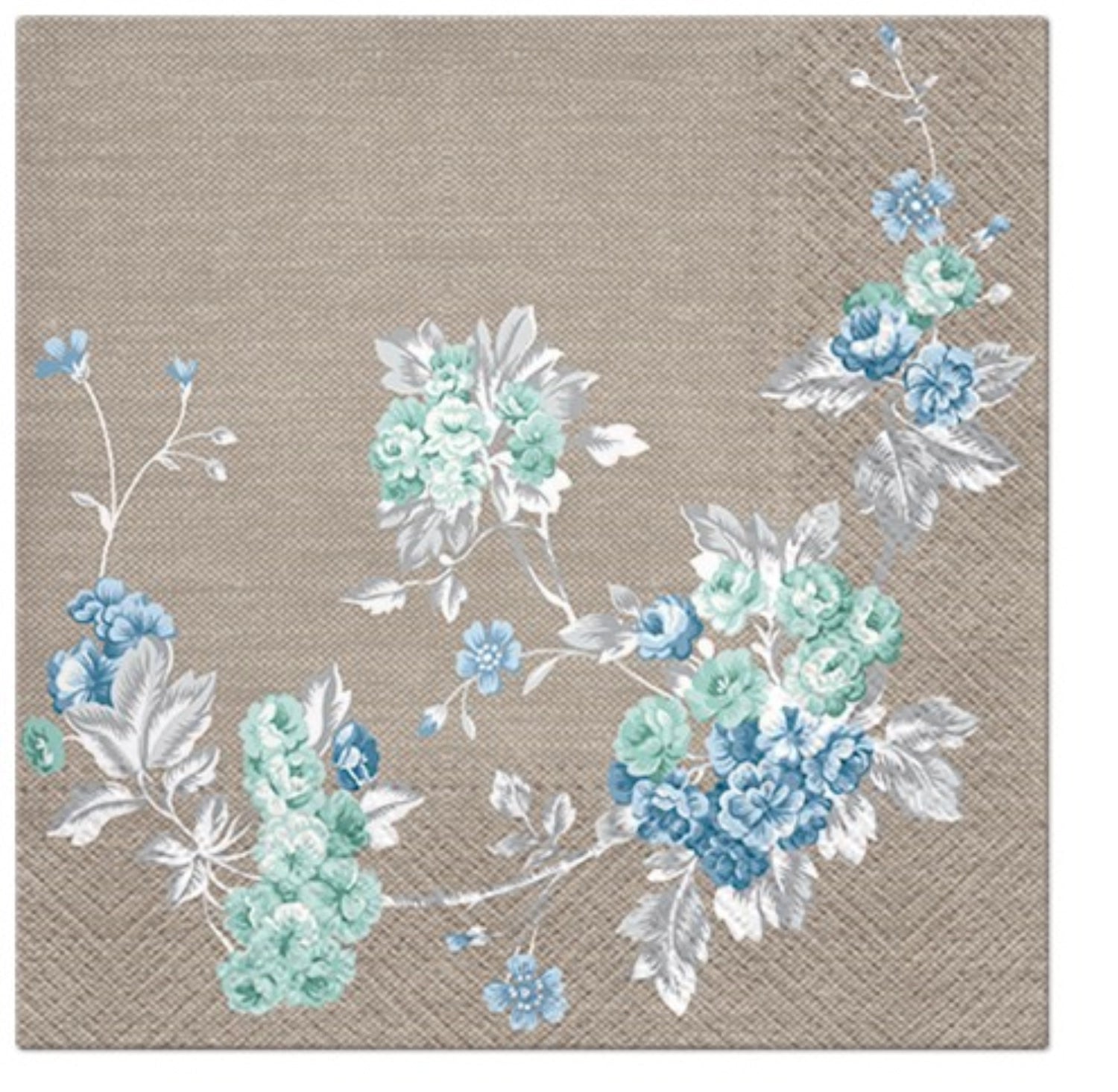 Servietten Lunch 20x Peaceful Garten, 33x33cm in Mehrfarbig präsentiert im Onlineshop von KAQTU Design AG. Servietten ist von PAW