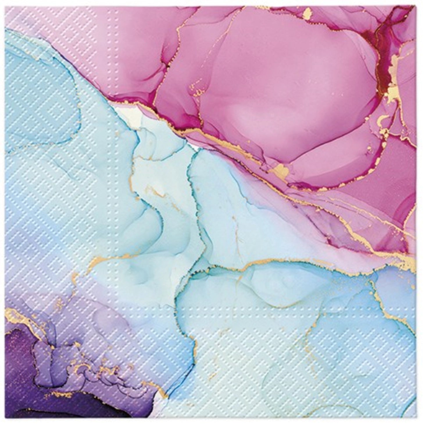 Servietten Lunch 20x Wasserfarben Traum, 33x33cm in Mehrfarbig präsentiert im Onlineshop von KAQTU Design AG. Servietten ist von PAW