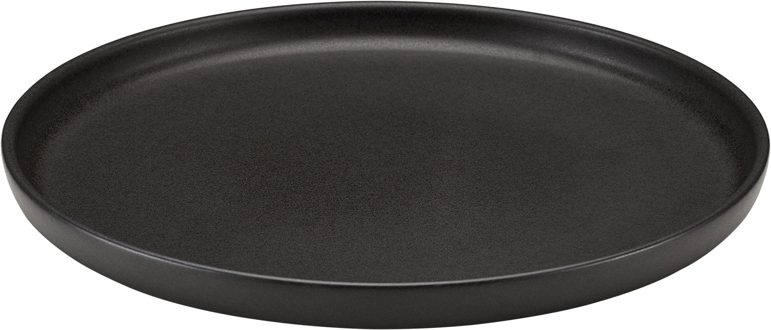 Playground Elements plate flat black 28cm