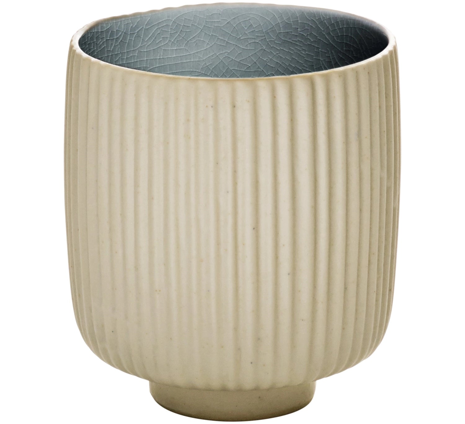 Tasse NARA pour aire de jeux o.Hkl. Relief gris D8cm 0,32lt H9,5cm