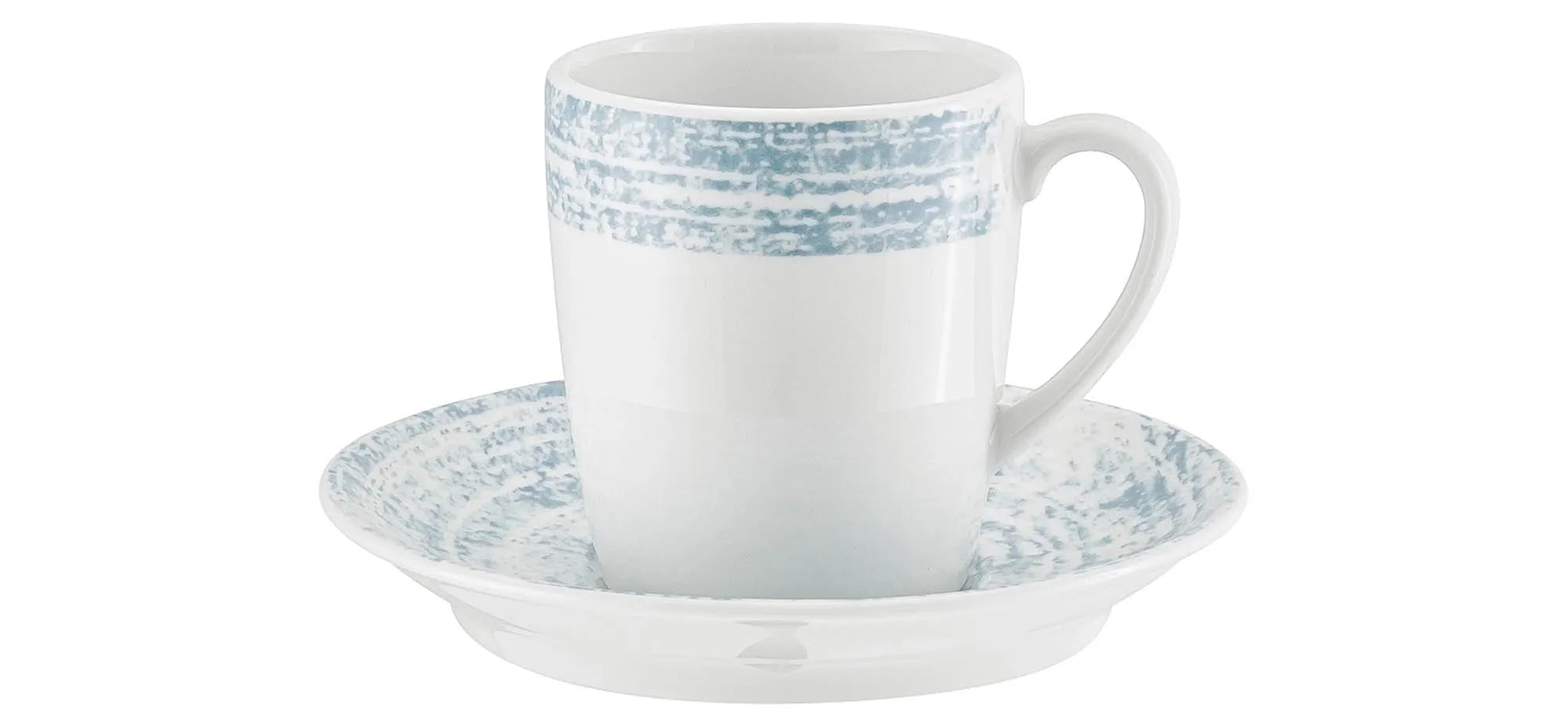 Elegante Shabby Chic Tasse 0,25l von Schönwald, aus feinstem Porzellan, nostalgisches Design, ideal für Kaffee & Tee.