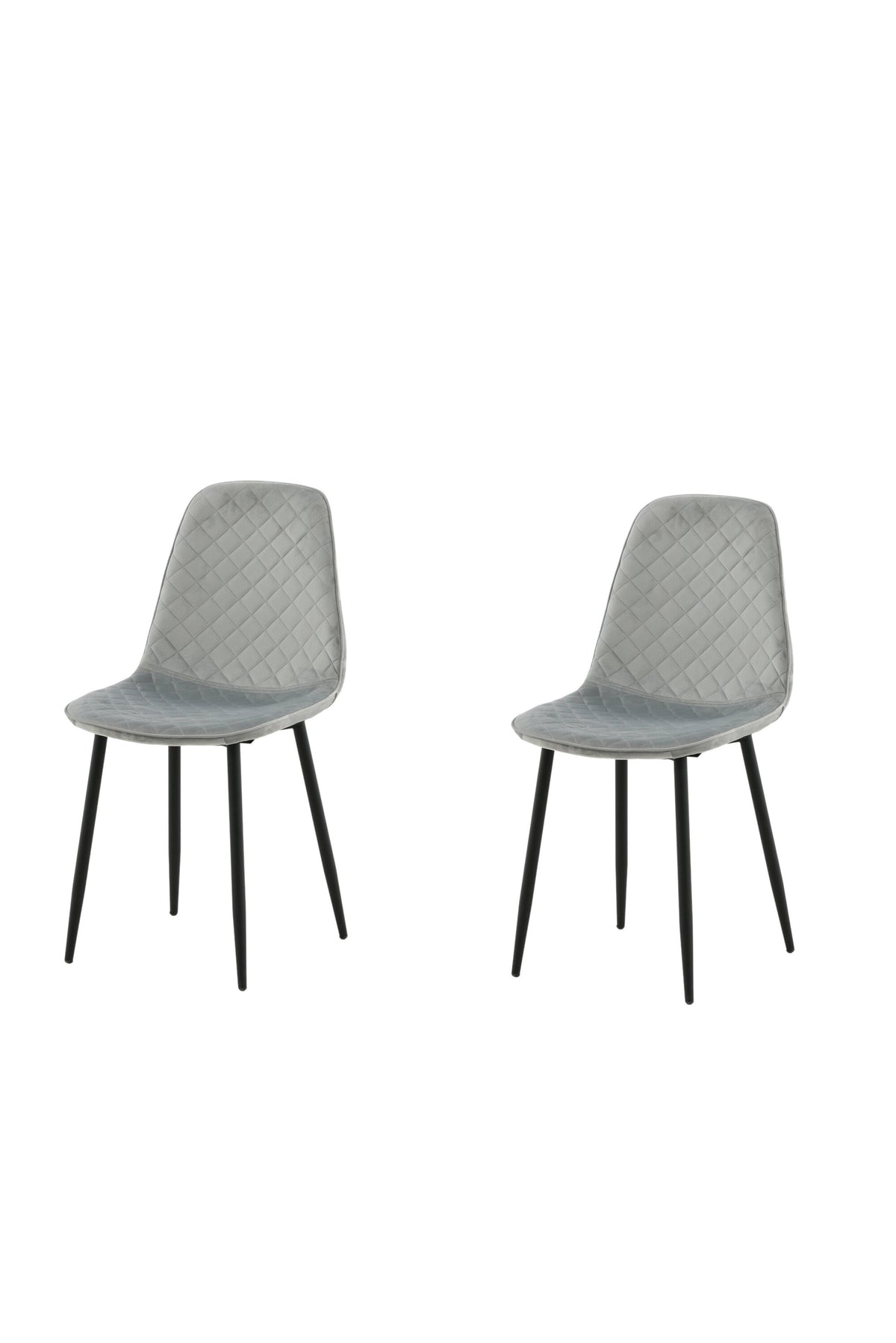 Polar Diamond Stuhl in Grau/Schwarz präsentiert im Onlineshop von KAQTU Design AG. Stuhl ist von Venture Home