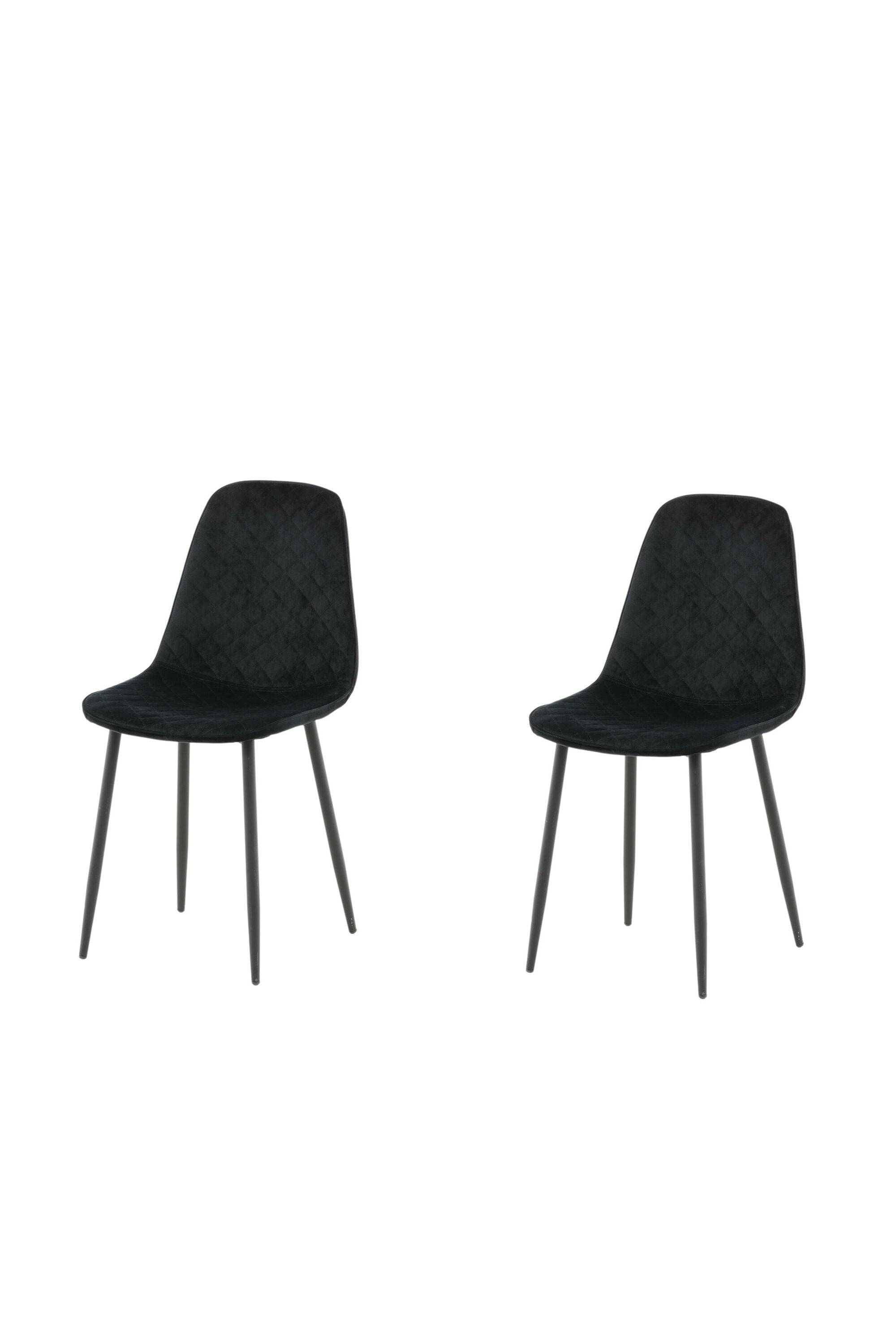 Polar Diamond Stuhl in Schwarz/Schwarz präsentiert im Onlineshop von KAQTU Design AG. Stuhl ist von Venture Home