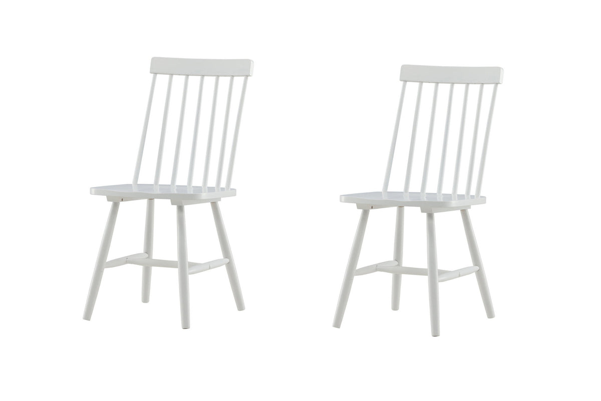 Lönneberga Stuhl in Weiss präsentiert im Onlineshop von KAQTU Design AG. Stuhl ist von Venture Home