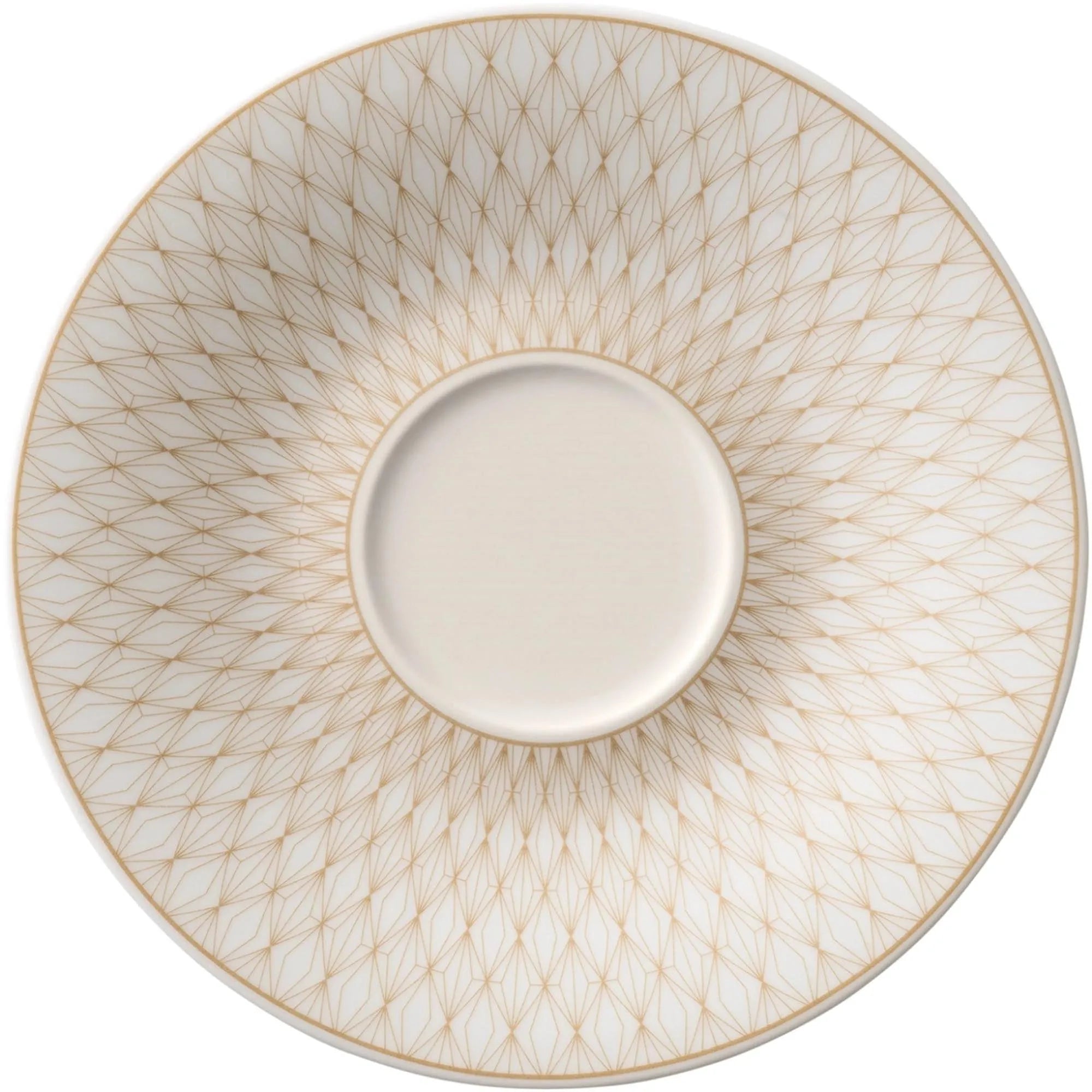 Elegante 13cm Untertasse aus hochwertigem Porzellan von Schönwald, ideal für stilvolle Tischarrangements.