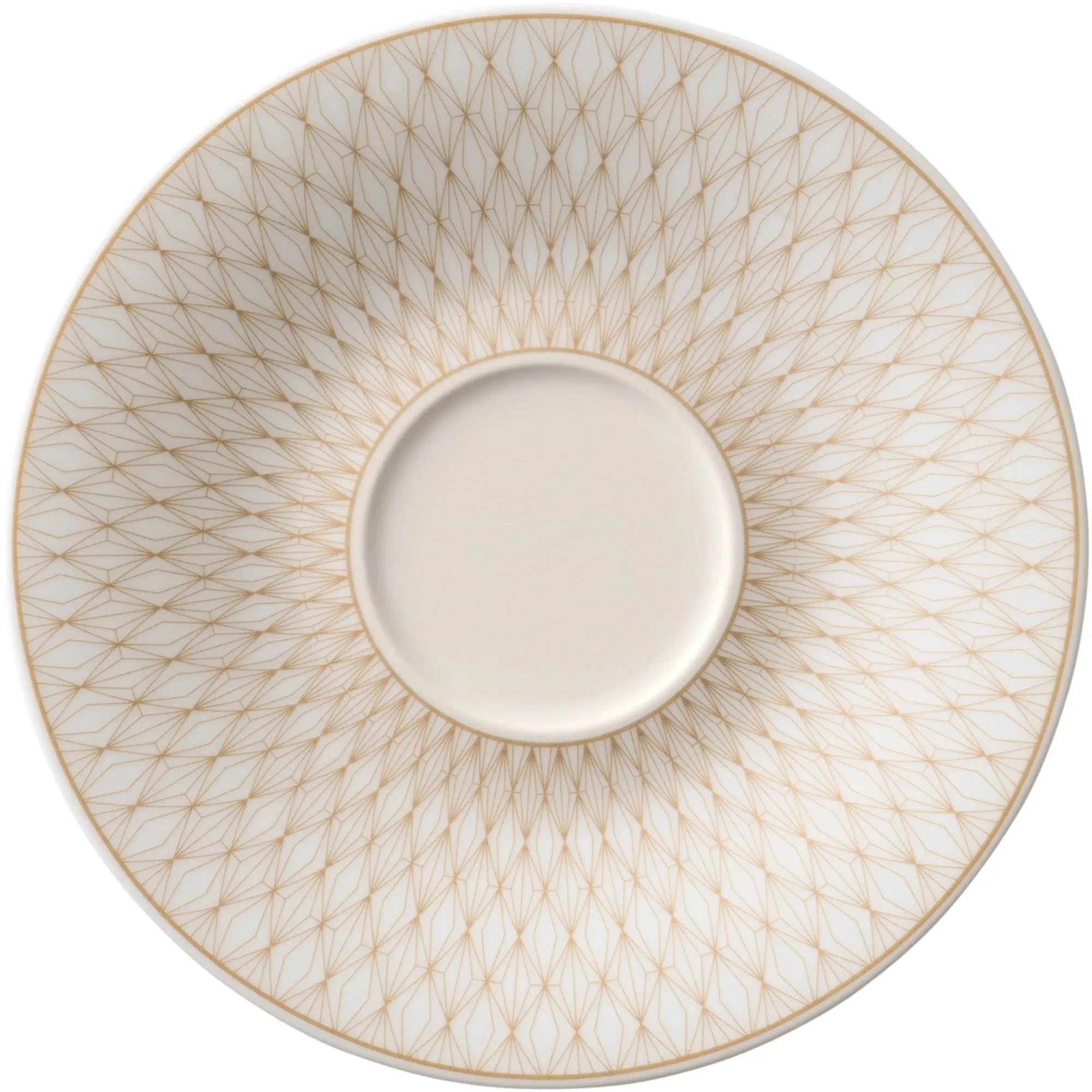 Elegante 16cm Porzellan-Untertasse von Schönwald: bruchfest, spülmaschinenfest, ideal für Kaffee & Tee, perfekt für Gastronomie & Zuhause.