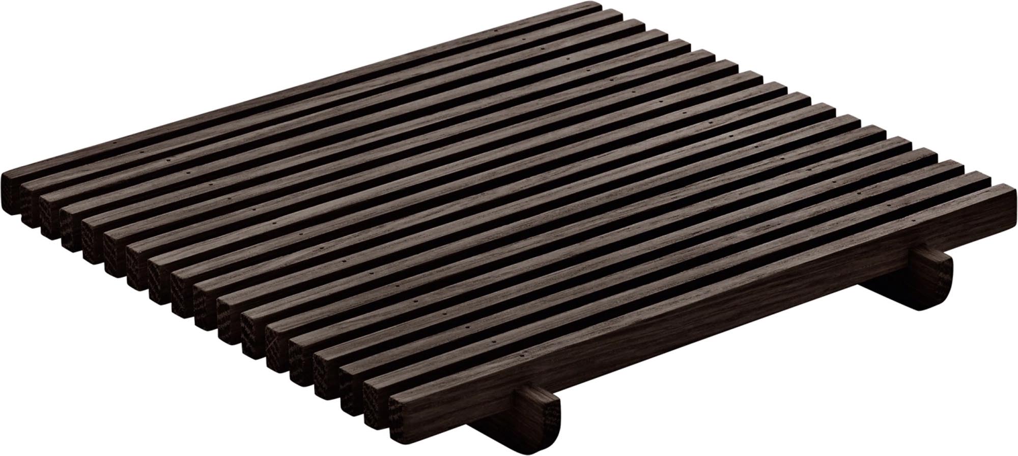Grille di briciola del parco giochi angolare wenge 18x18cm si adatta ad ananti